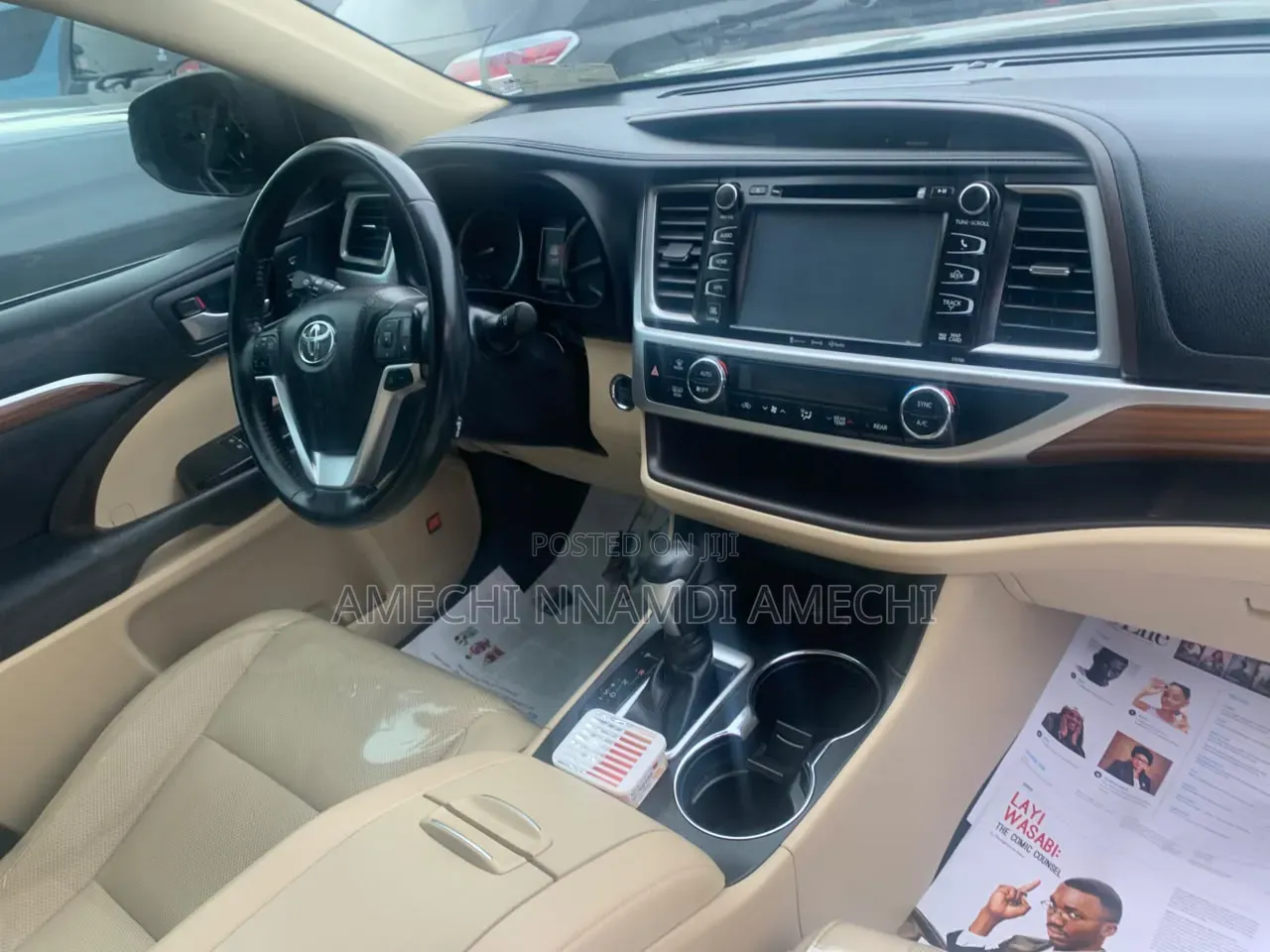 Toyota Highlander Limited 2019 Gray