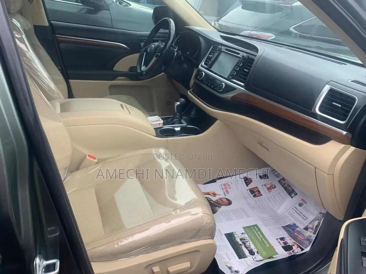 Toyota Highlander Limited 2019 Gray