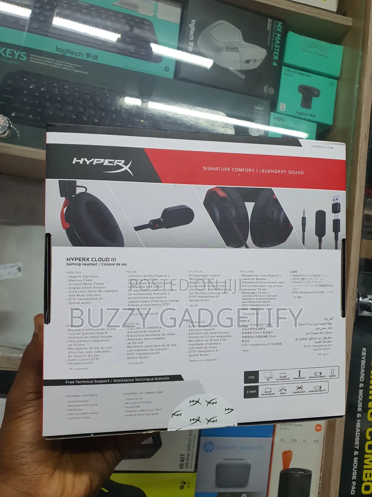 HyperX Cloud III Gaming Headset,