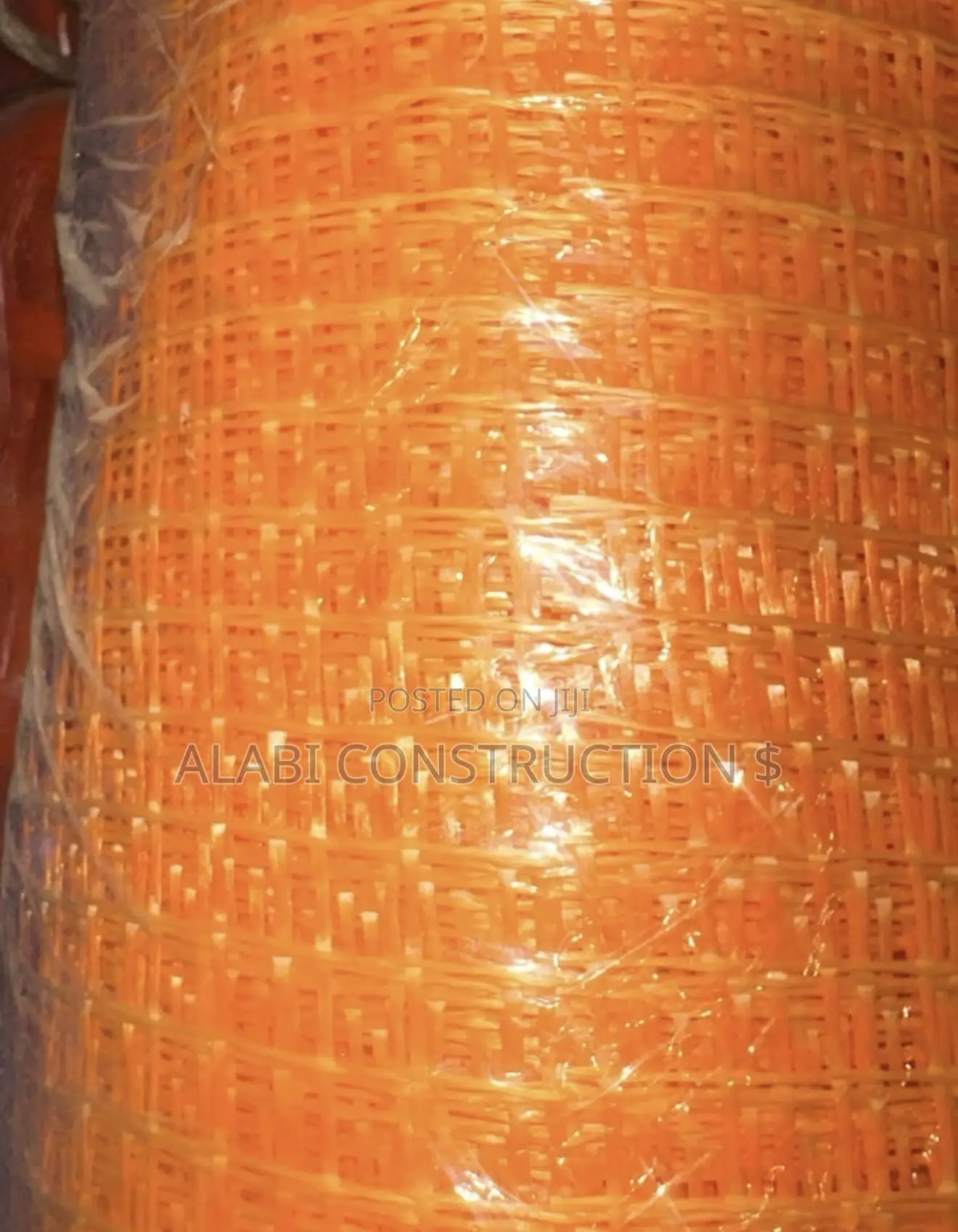Orange Fiberglass Mesh