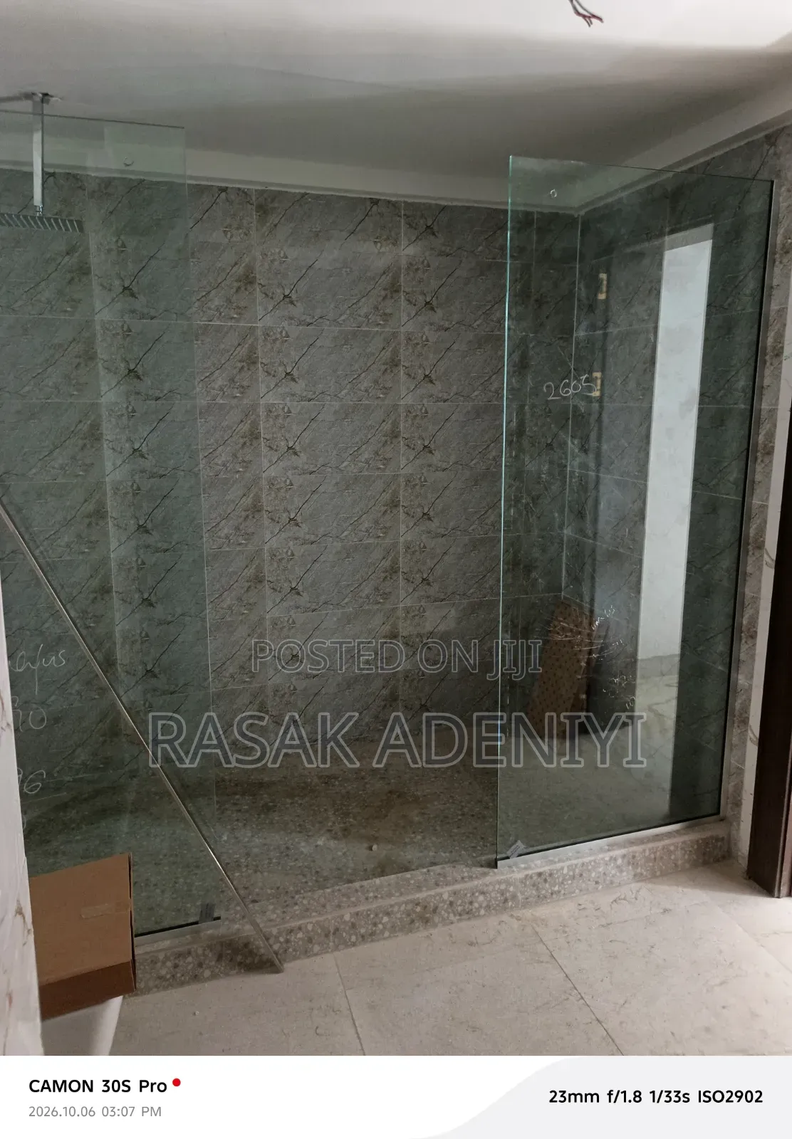 Fixed Shower Cubicle
