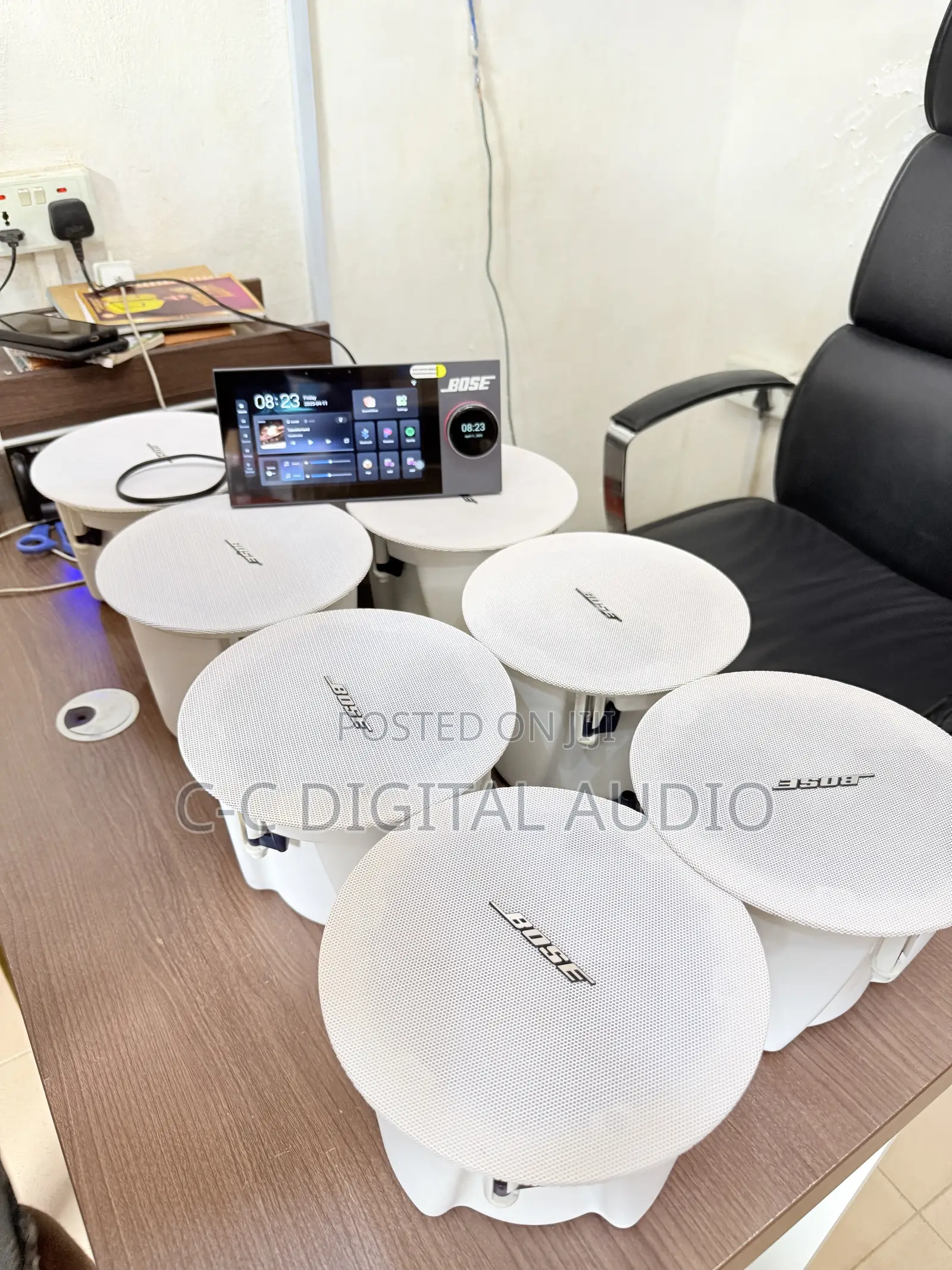 Bose Smart 8 Ceiling Speakers and Smart Amplifier Setup