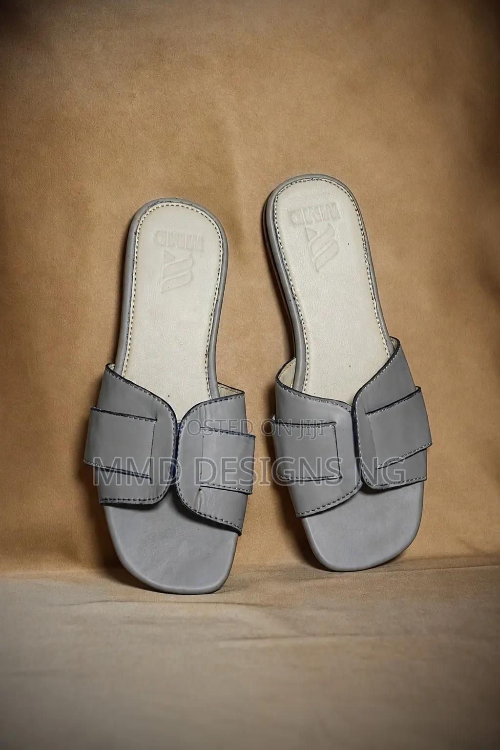 MMD Yar Gida Women's Gray Slides Size 37