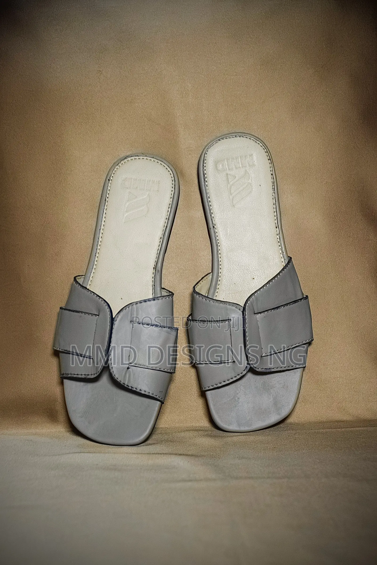 MMD Yar Gida Women's Gray Slides Size 37