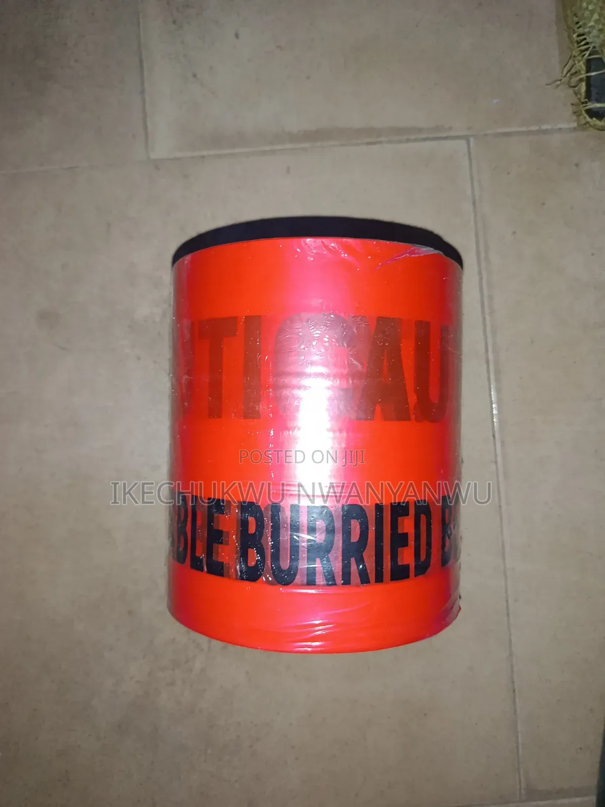 Burried Electric Caution Tape