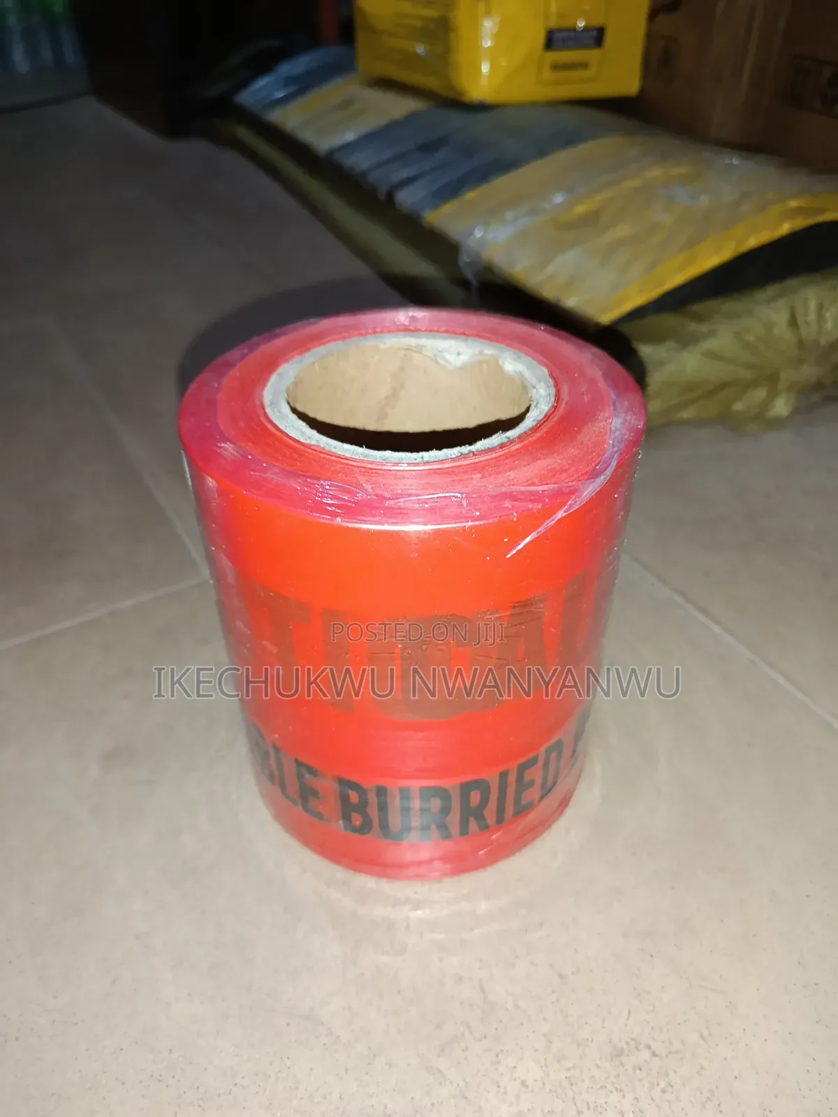 Burried Electric Caution Tape