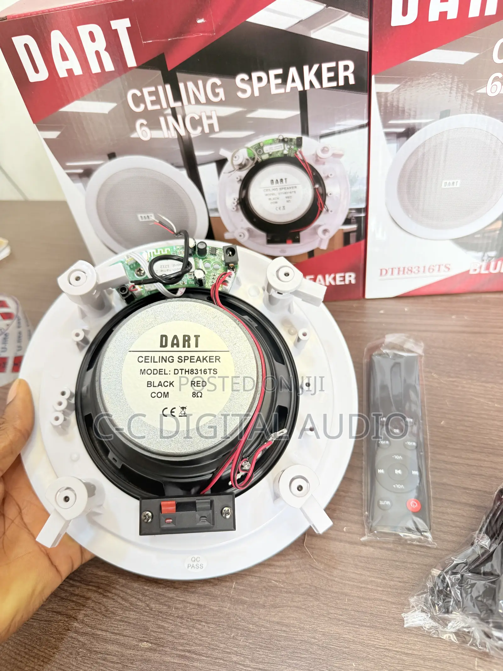 Dart Bluetooth Highly Recommend Ceiling Speaker With Remote Control
