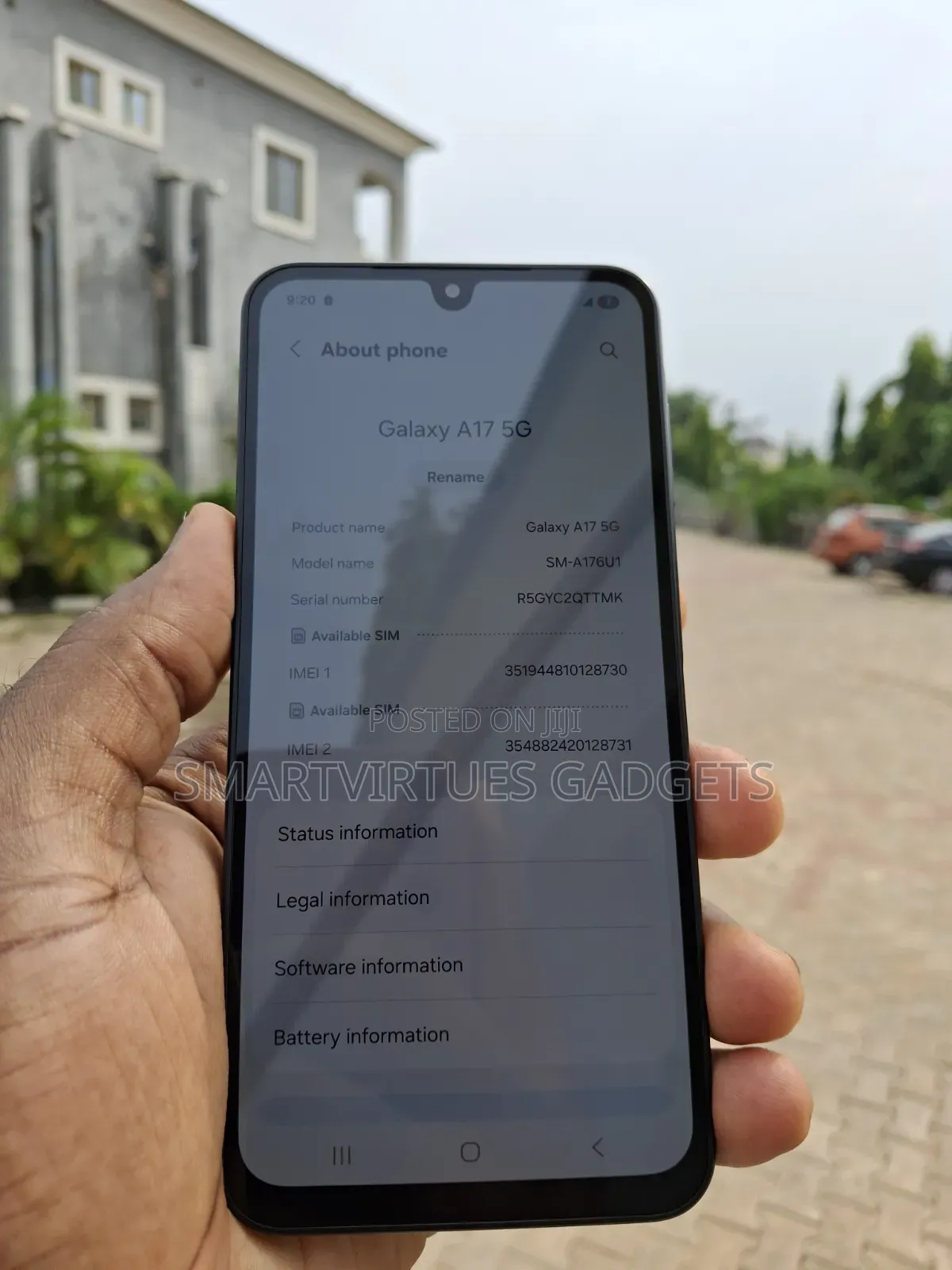 Samsung Galaxy A17 5G 128 GB Gray