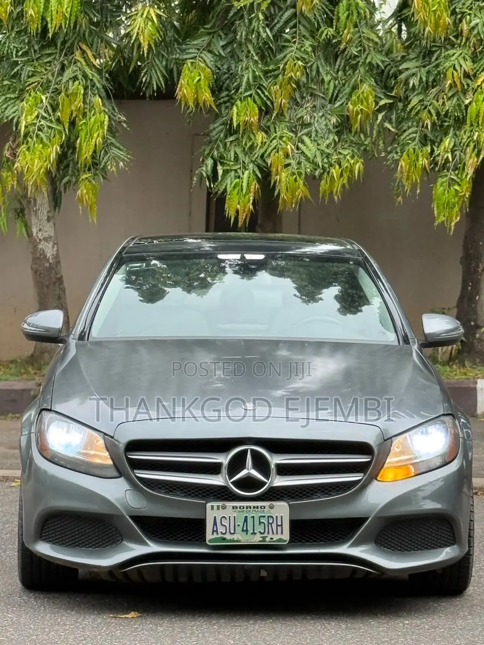 Mercedes-Benz C300 Base 4Matic Sedan AWD (2.0L 4cyl 7A) 2016 Gray