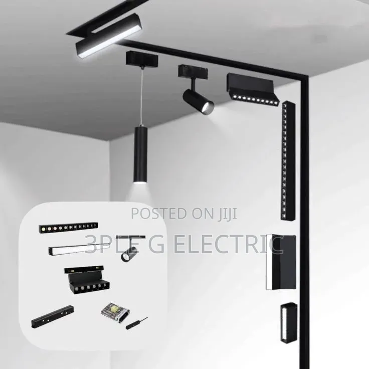 Magnetic Track Light – Modern Ceiling Lighting for Home & Office