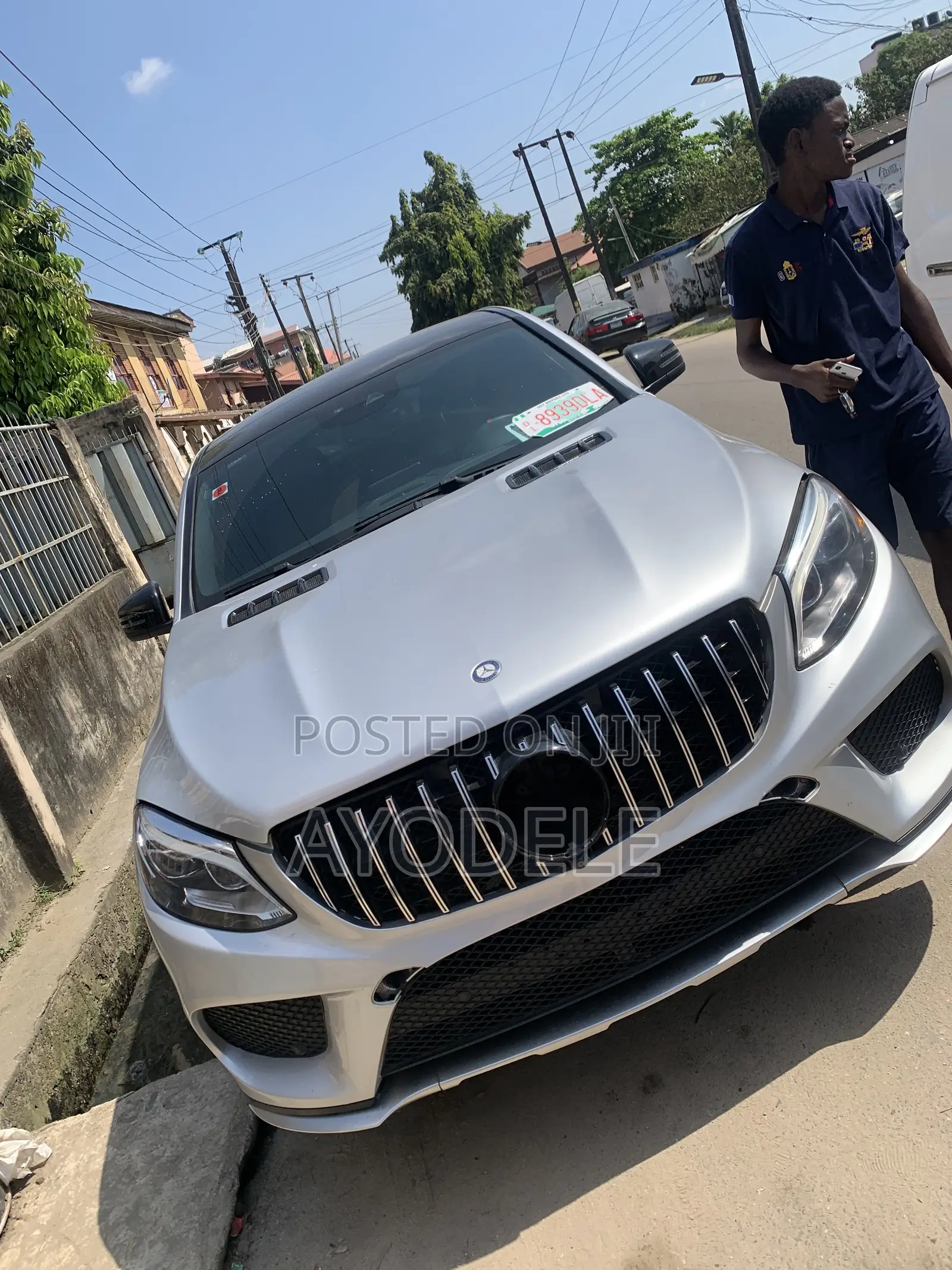 Mercedes-Benz GLE-Class 2016 Silver