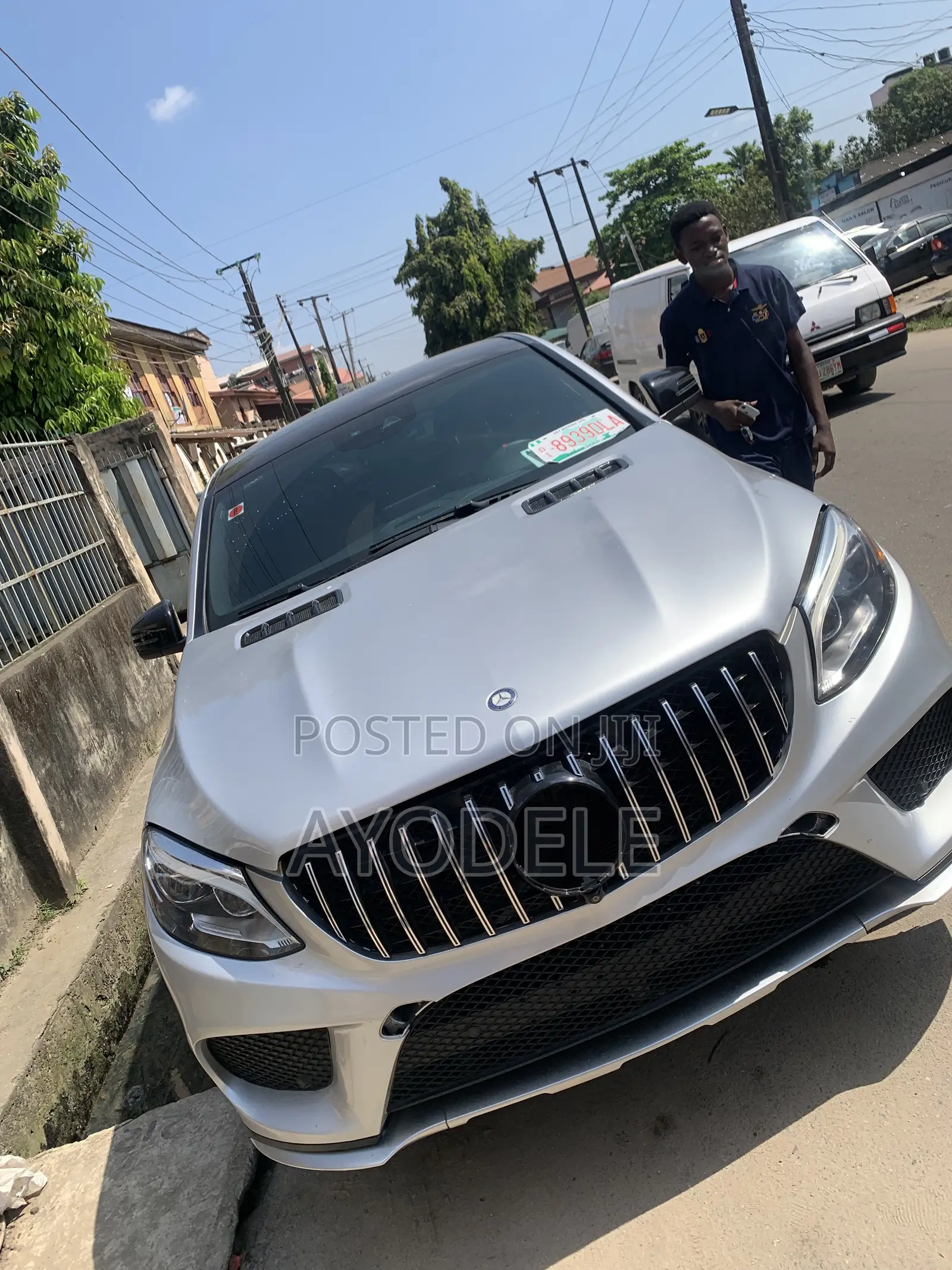 Mercedes-Benz GLE-Class 2016 Silver