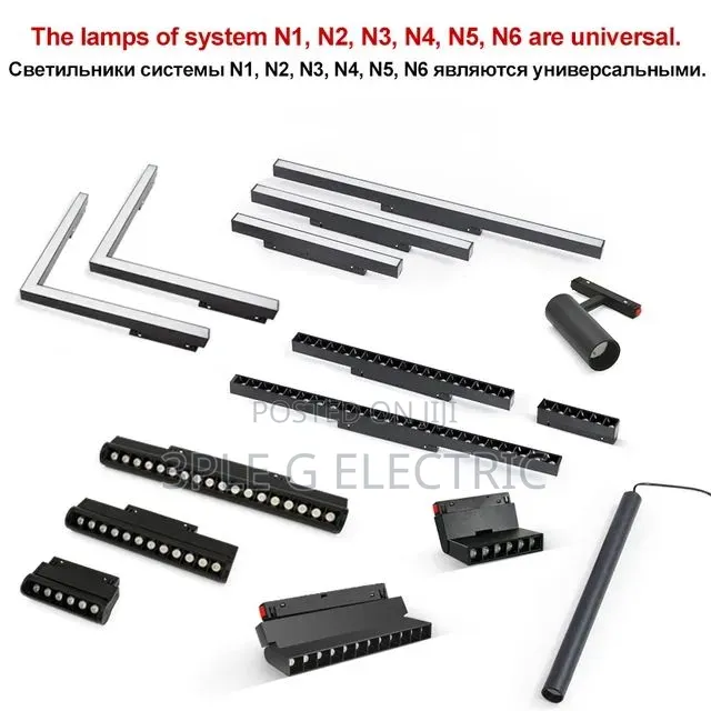 Modern LED Magnetic Track Light for Home & Office