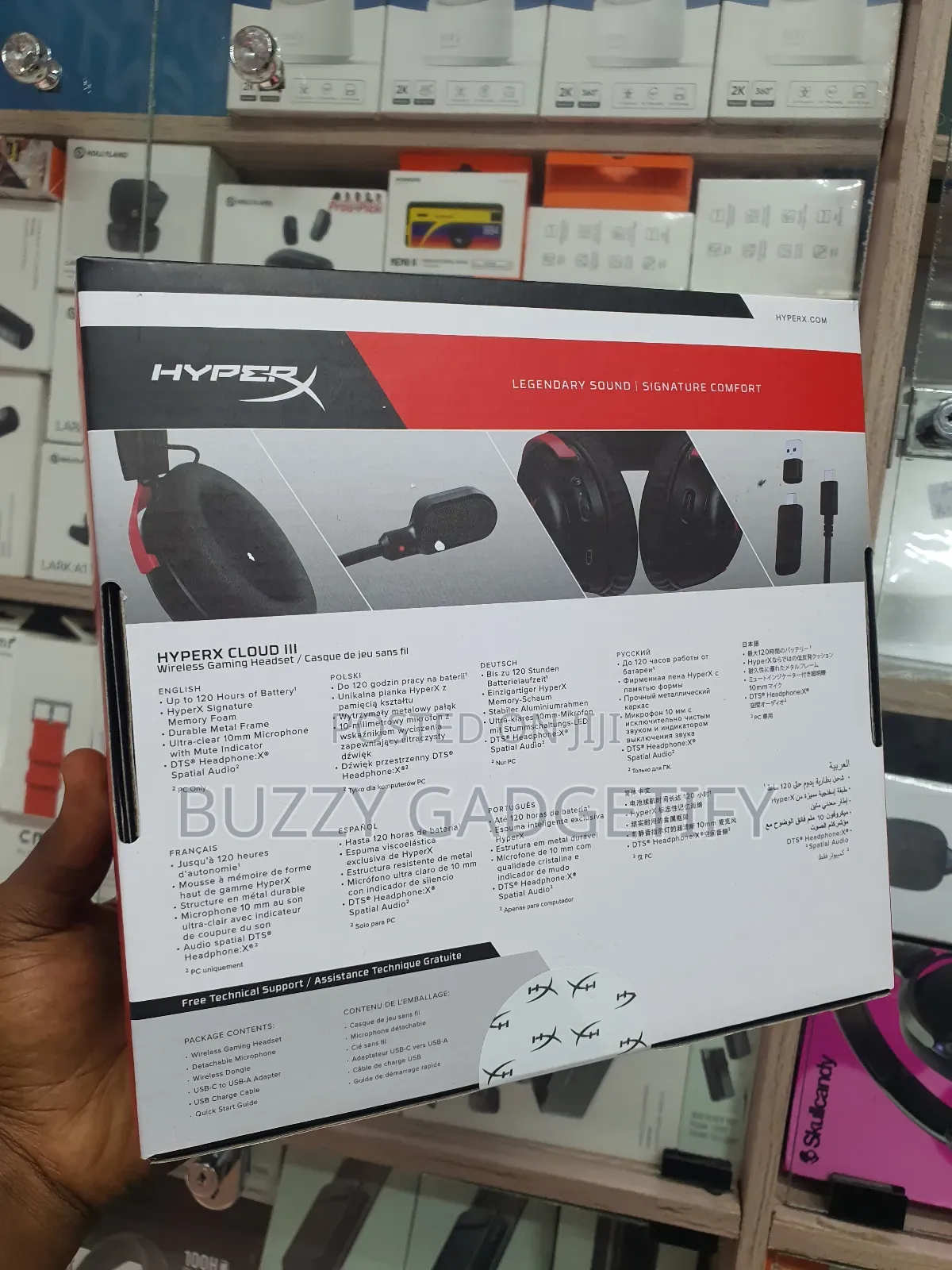 HyperX Cloud III Wireless Gaming Headset