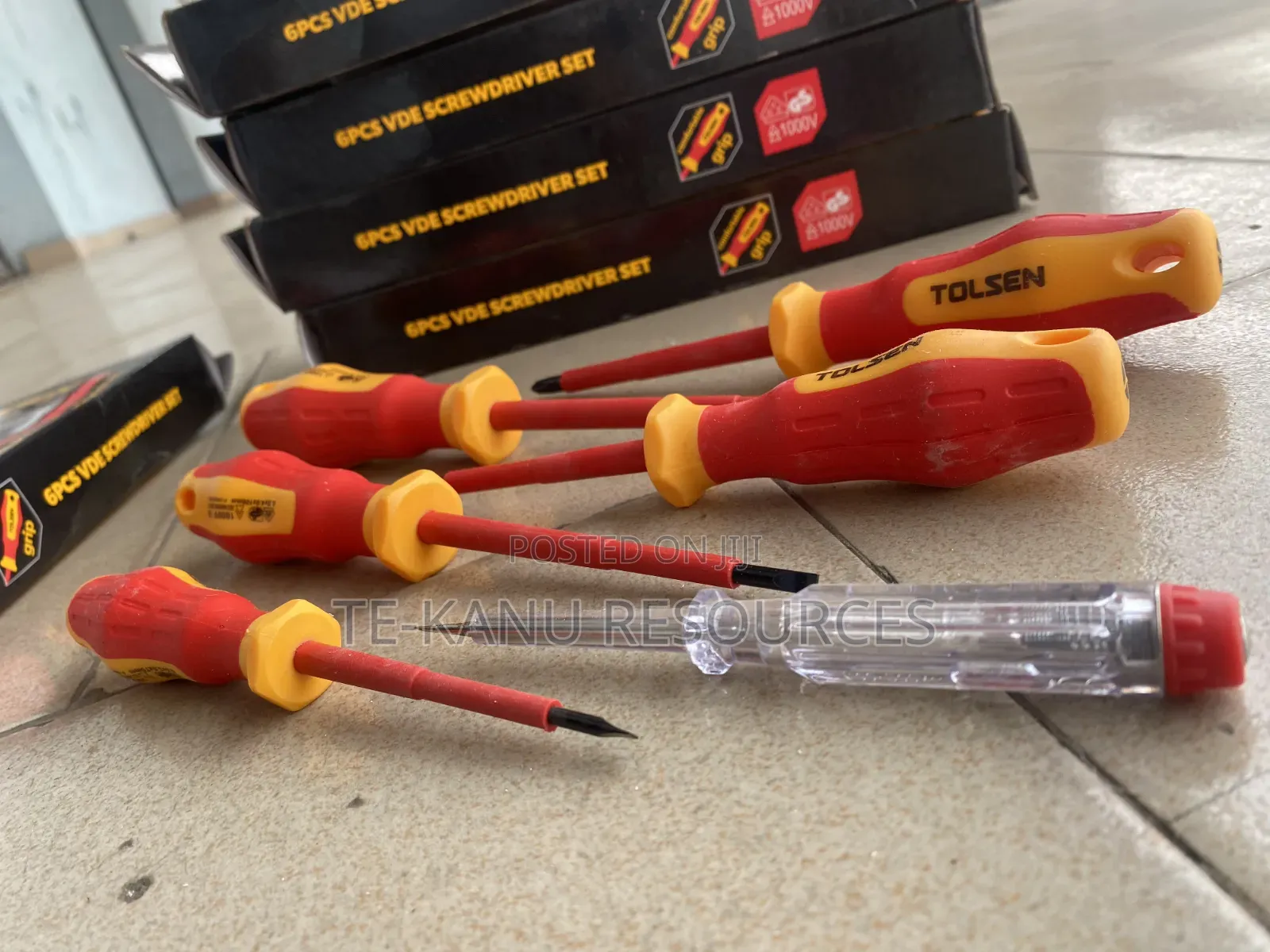 Tolsen VDE Insulated Screwdriver Set