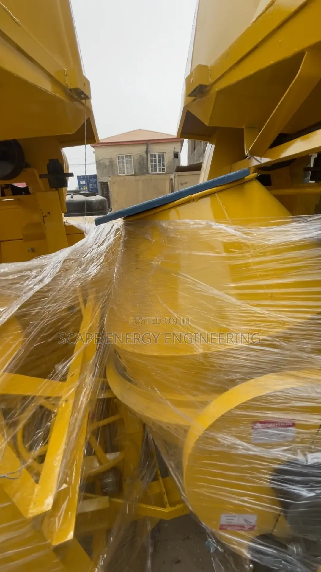 Concrete Mixer Self Loader With Lifting Hoist Barrow