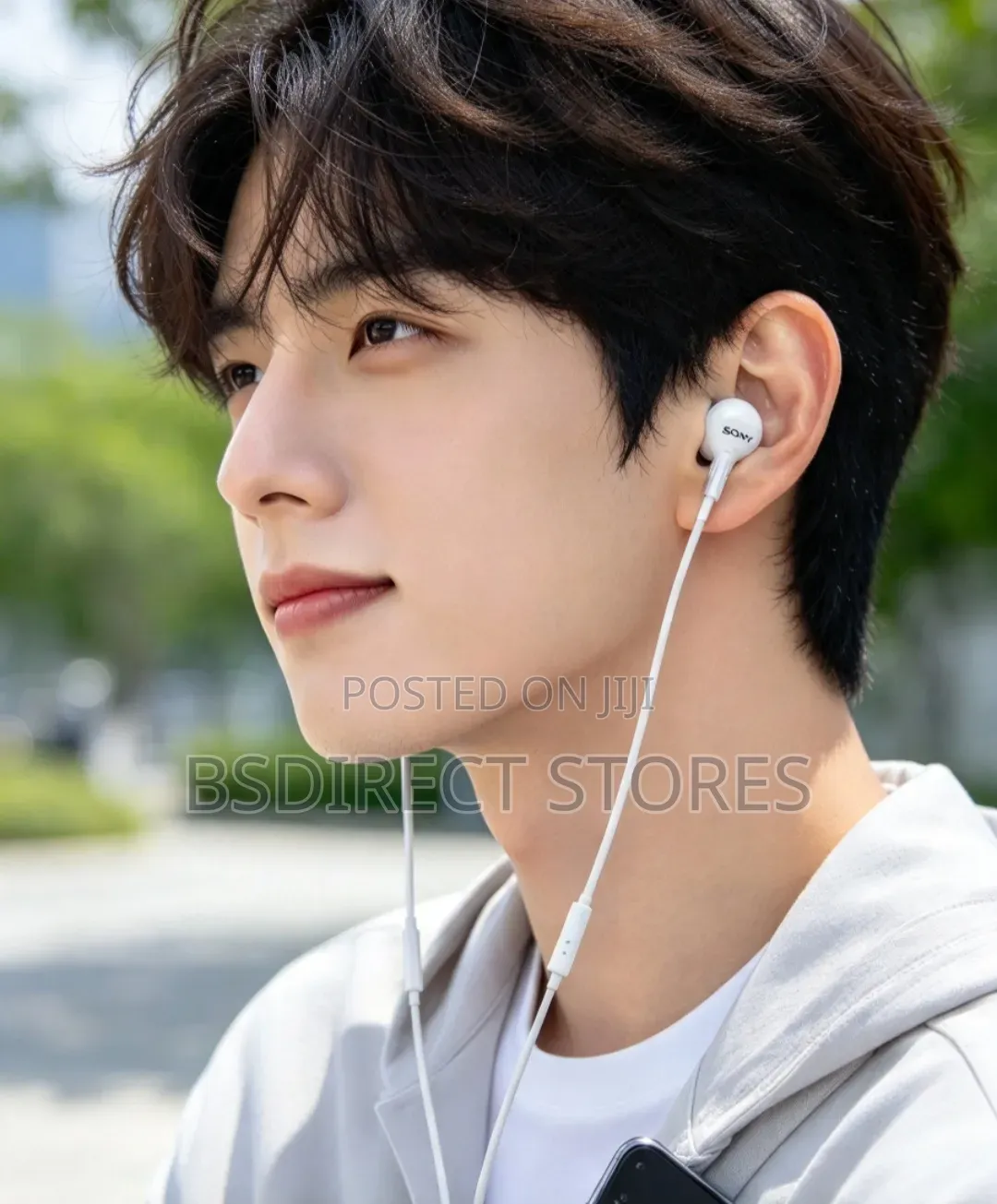 Sony MDR-EX15LPW WHITE Headphones in-Ear Earbuds 1.2 M Wired