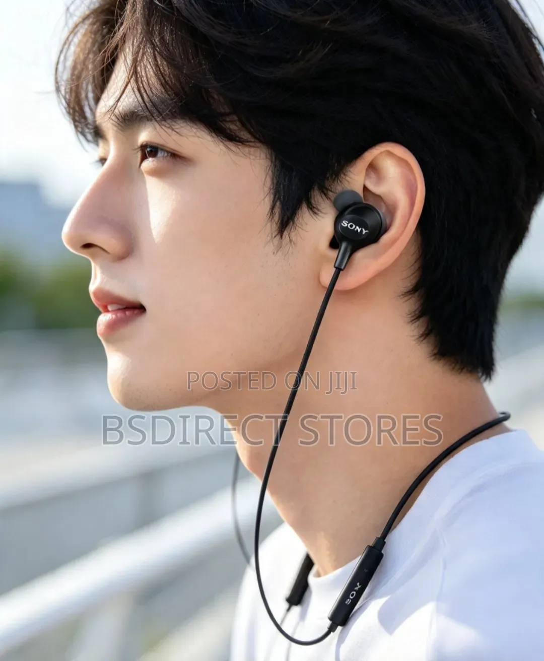 Sony MDR-EX15LP BLACK Headphones in-Ear Earbuds, 1.2 M Wired