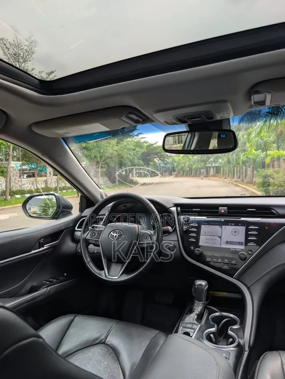 Toyota Camry XSE V6 FWD (3.5L 6cyl 8AM) 2018 Green