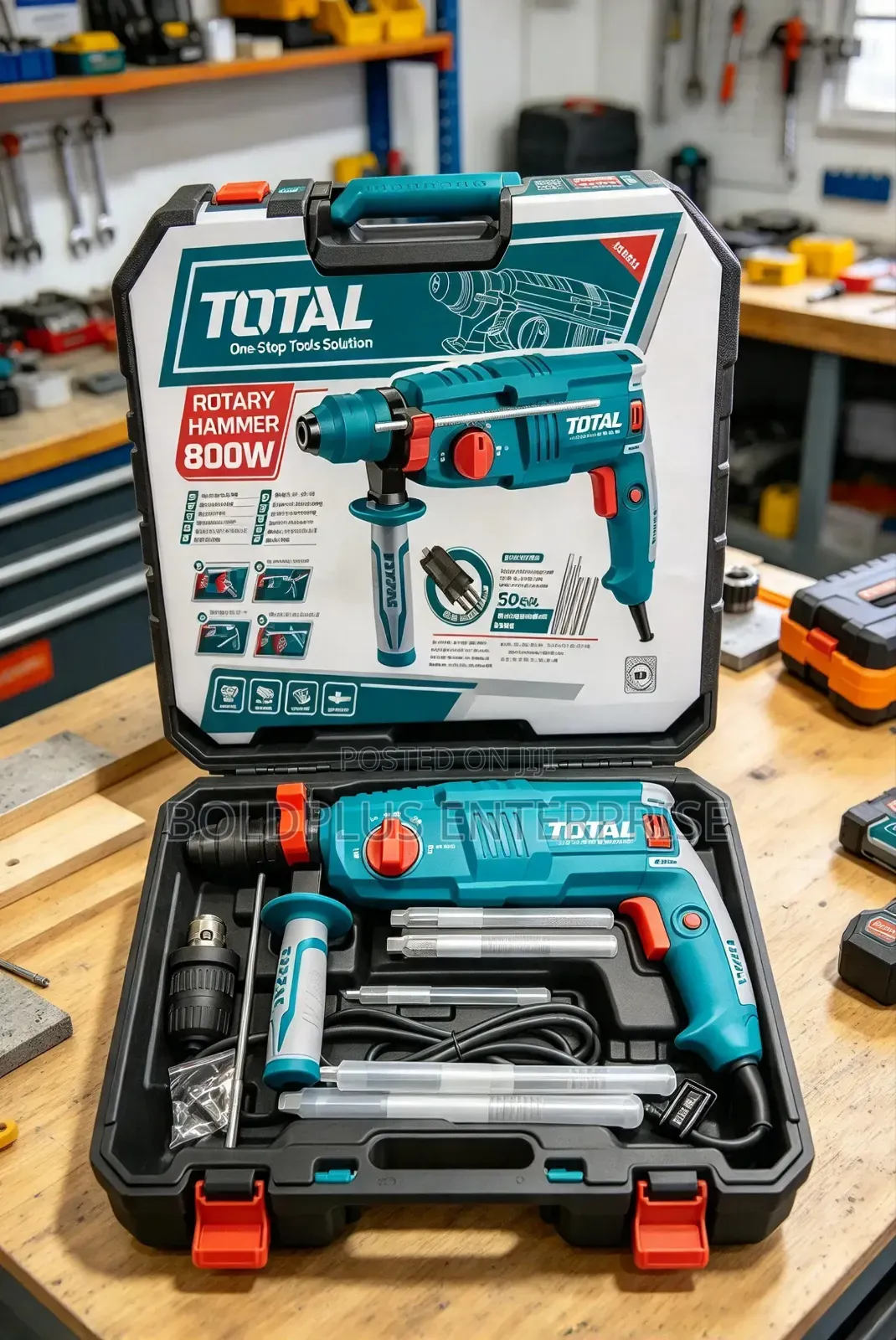 800 Watt Total 26 Mm Rotary Hammer Machine
