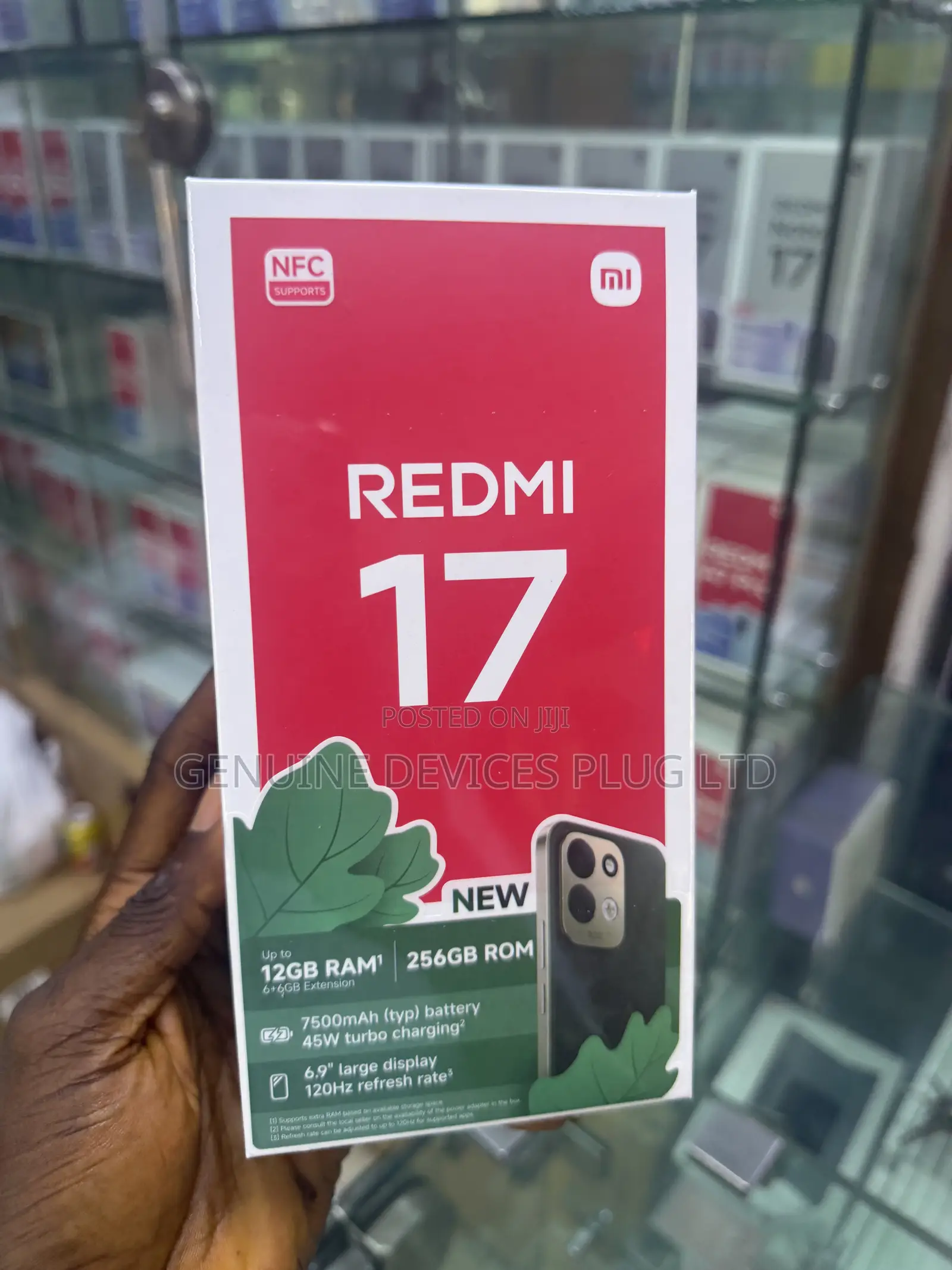 New Xiaomi Redmi 17 256 GB Black