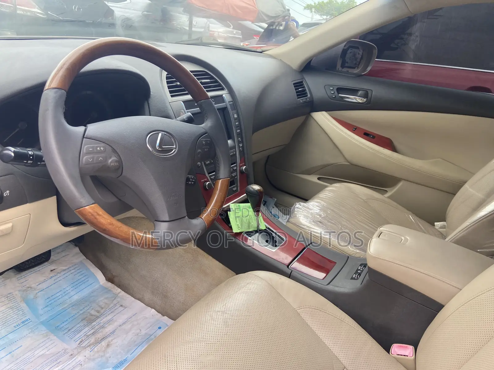 Lexus ES 350 2008 Gold