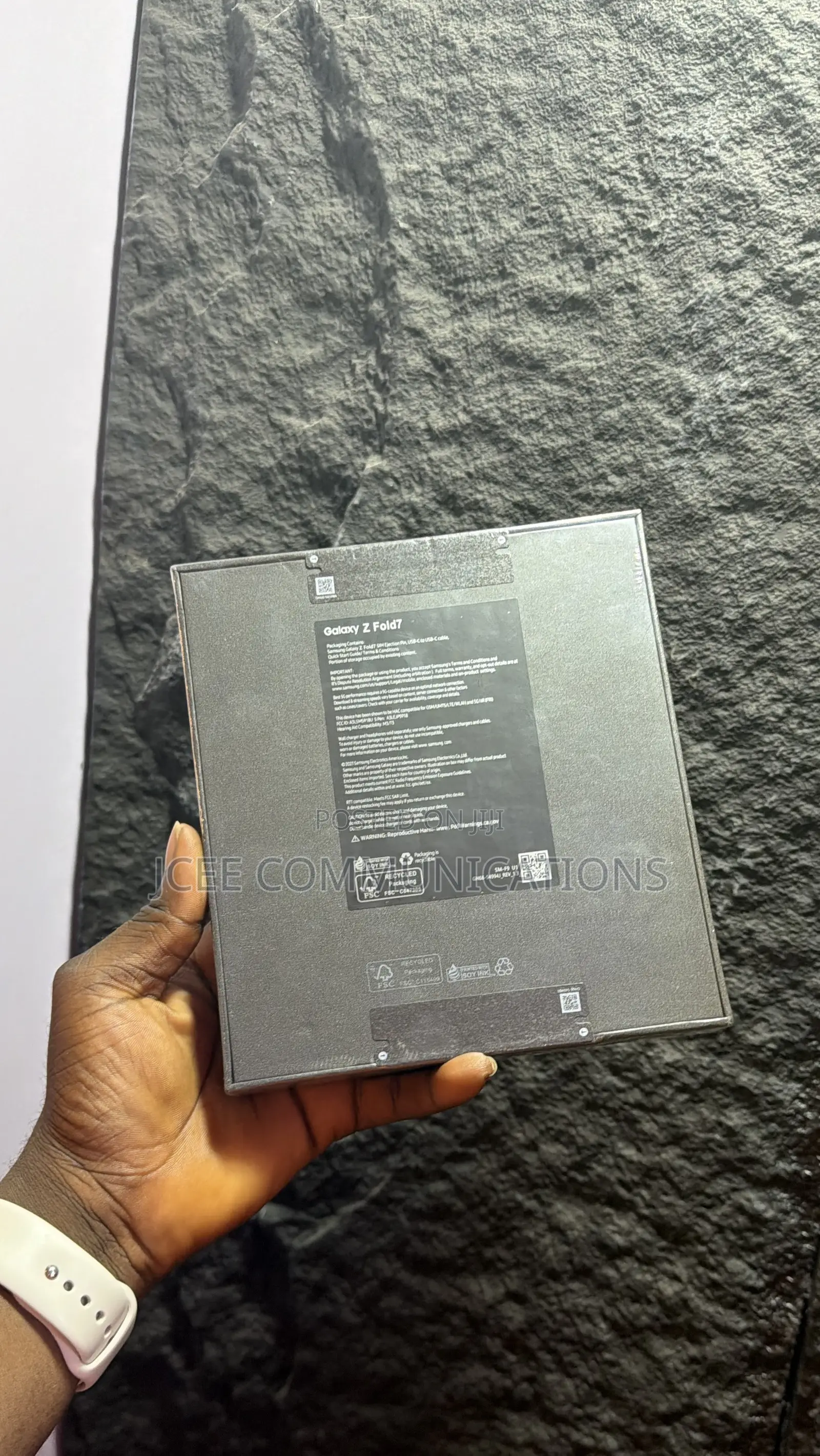 New Samsung Galaxy Z Fold7 256 GB Black