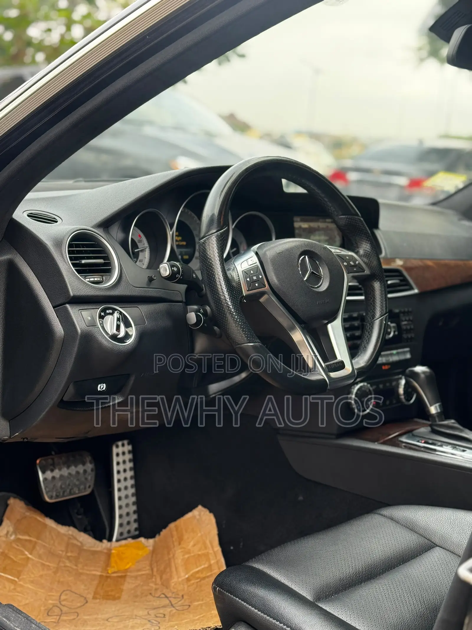 Mercedes-Benz C300 Sport 4Matic Sedan AWD (3.5L 6cyl 7A) 2014 Black