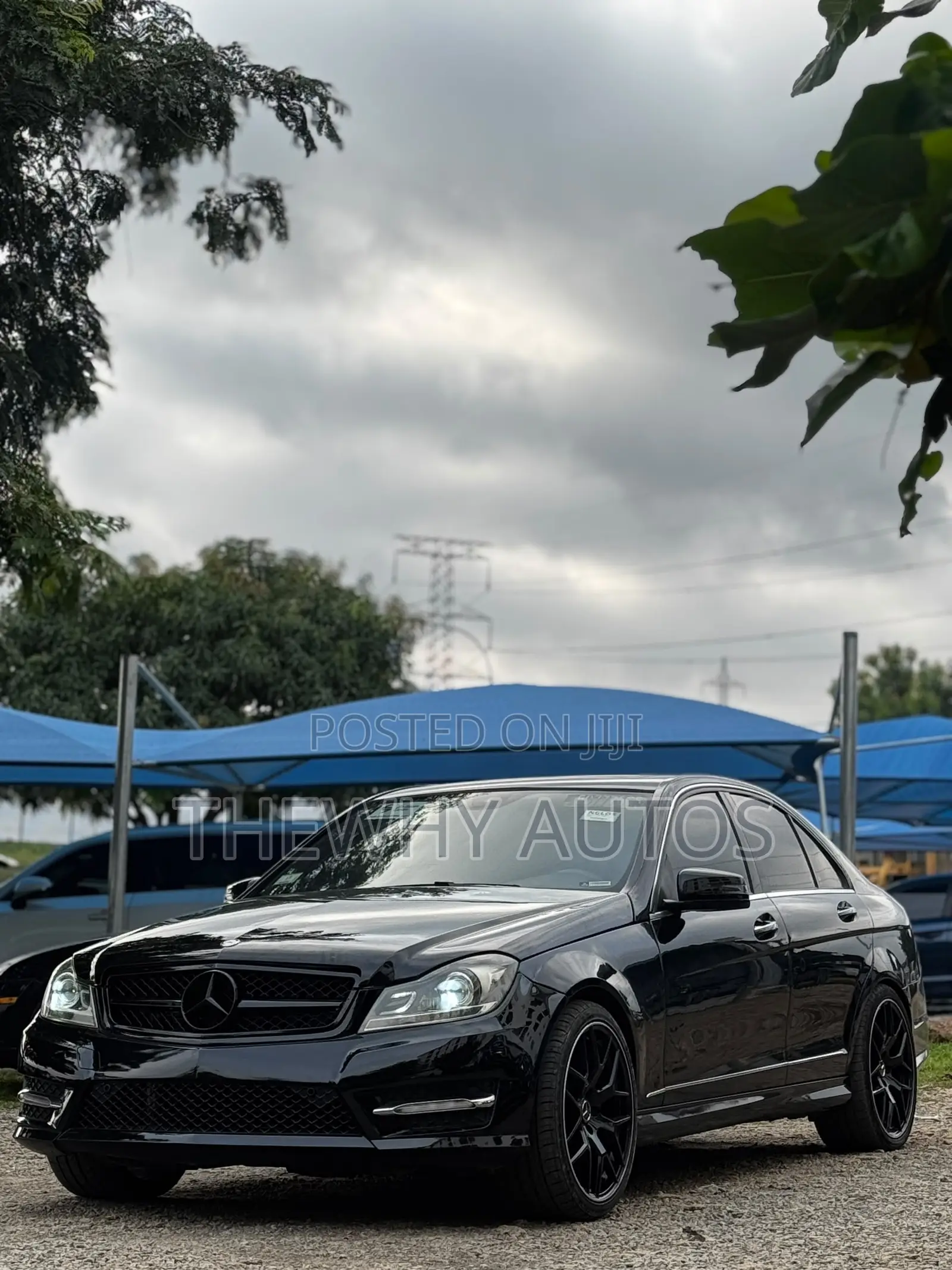 Mercedes-Benz C300 Sport 4Matic Sedan AWD (3.5L 6cyl 7A) 2014 Black