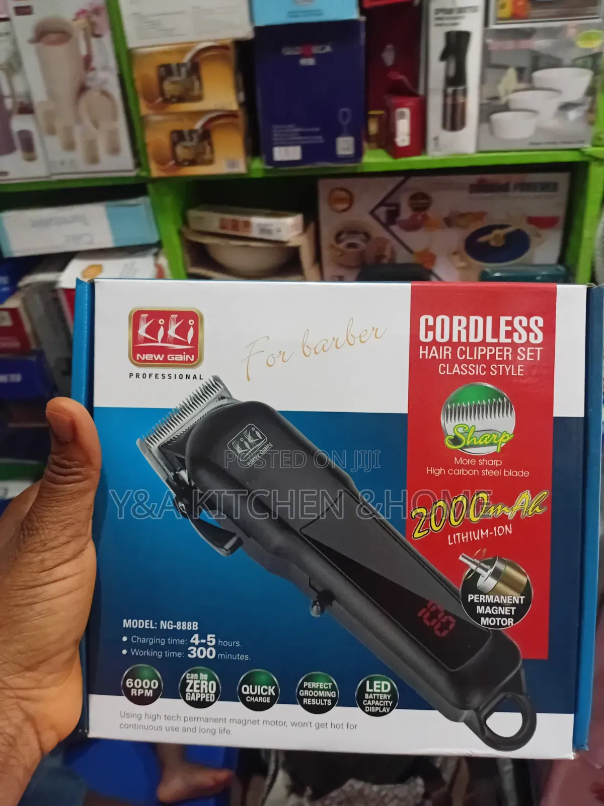 Cordless Hair Clipper