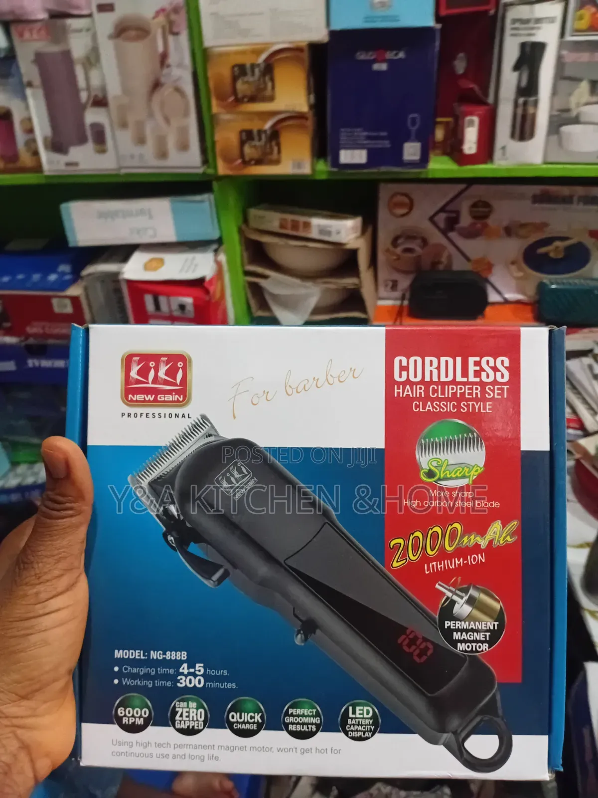 Cordless Hair Clipper