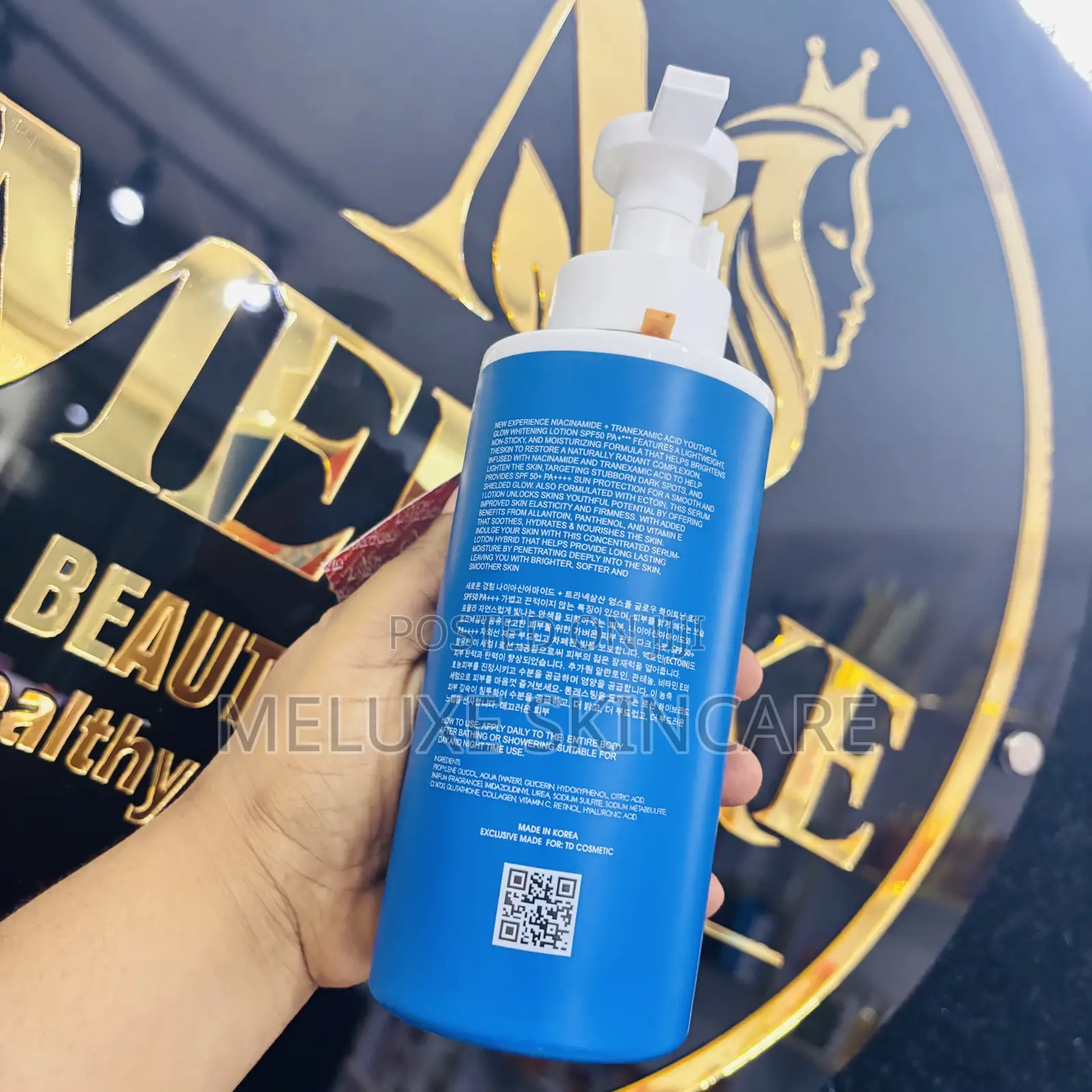 New Experience Niacinamide & Tranexamic Youthful Glow Whitening Lotion