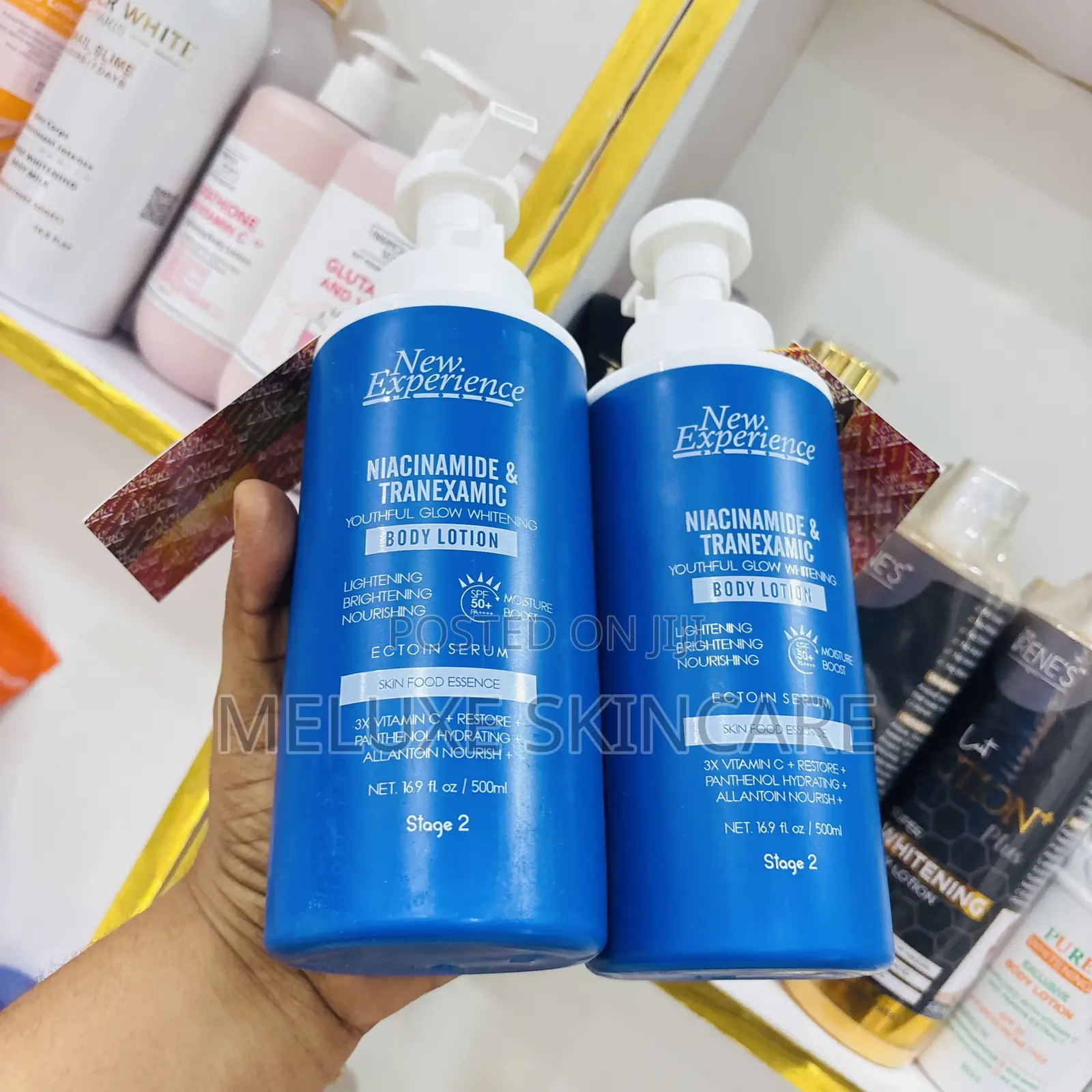 New Experience Niacinamide & Tranexamic Youthful Glow Whitening Lotion