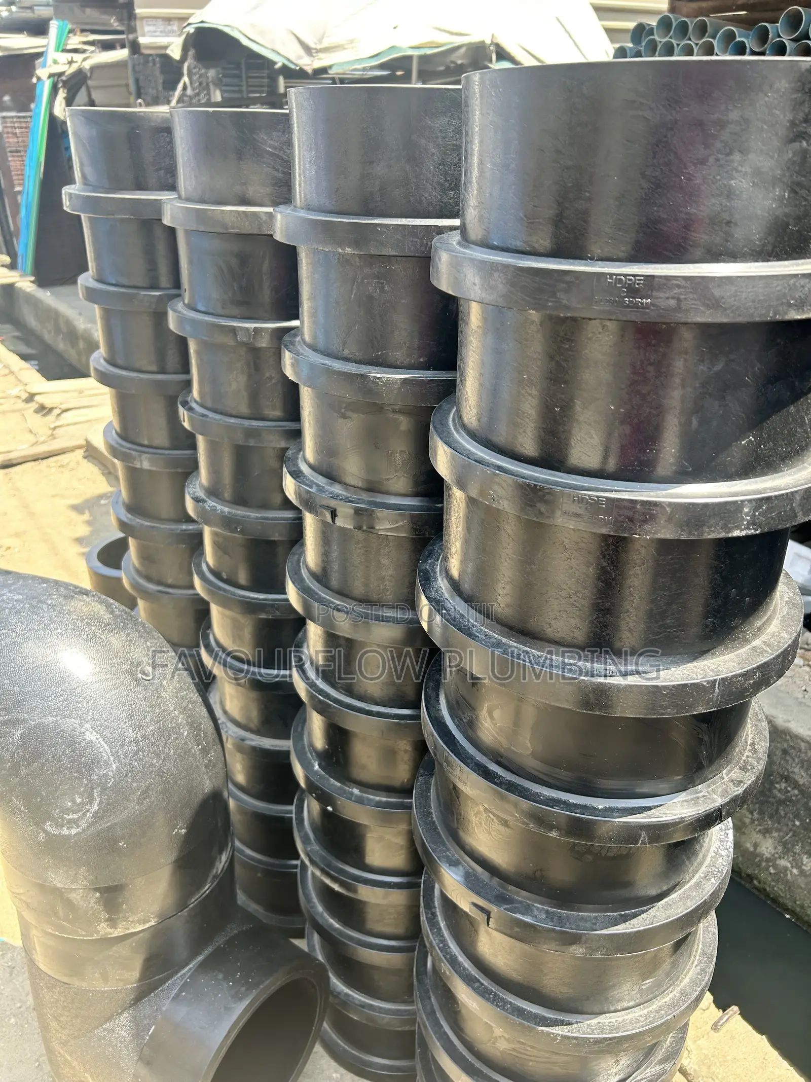 280mm HDPE Flange Adaptor (Collar) SDR11