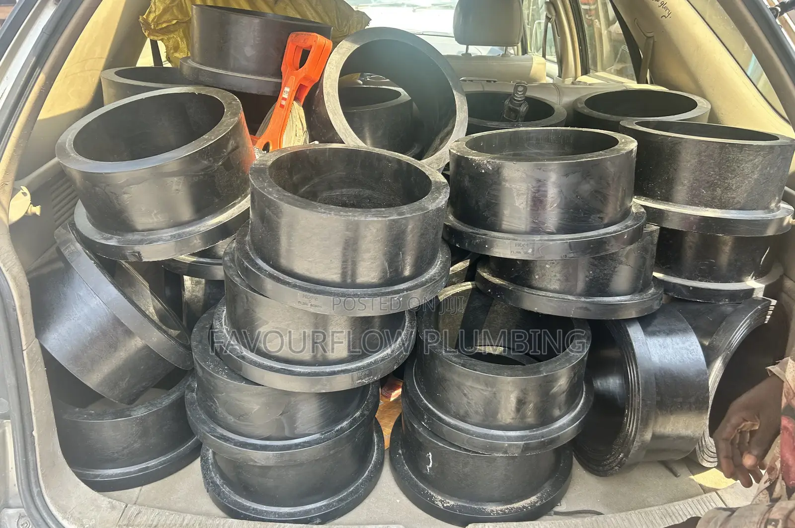 280mm HDPE Flange Adaptor (Collar) SDR11