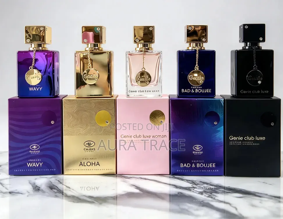 Genie Club Luxe 30ml Eau De Parfum Mini Spray -Premium Pocket Perfume