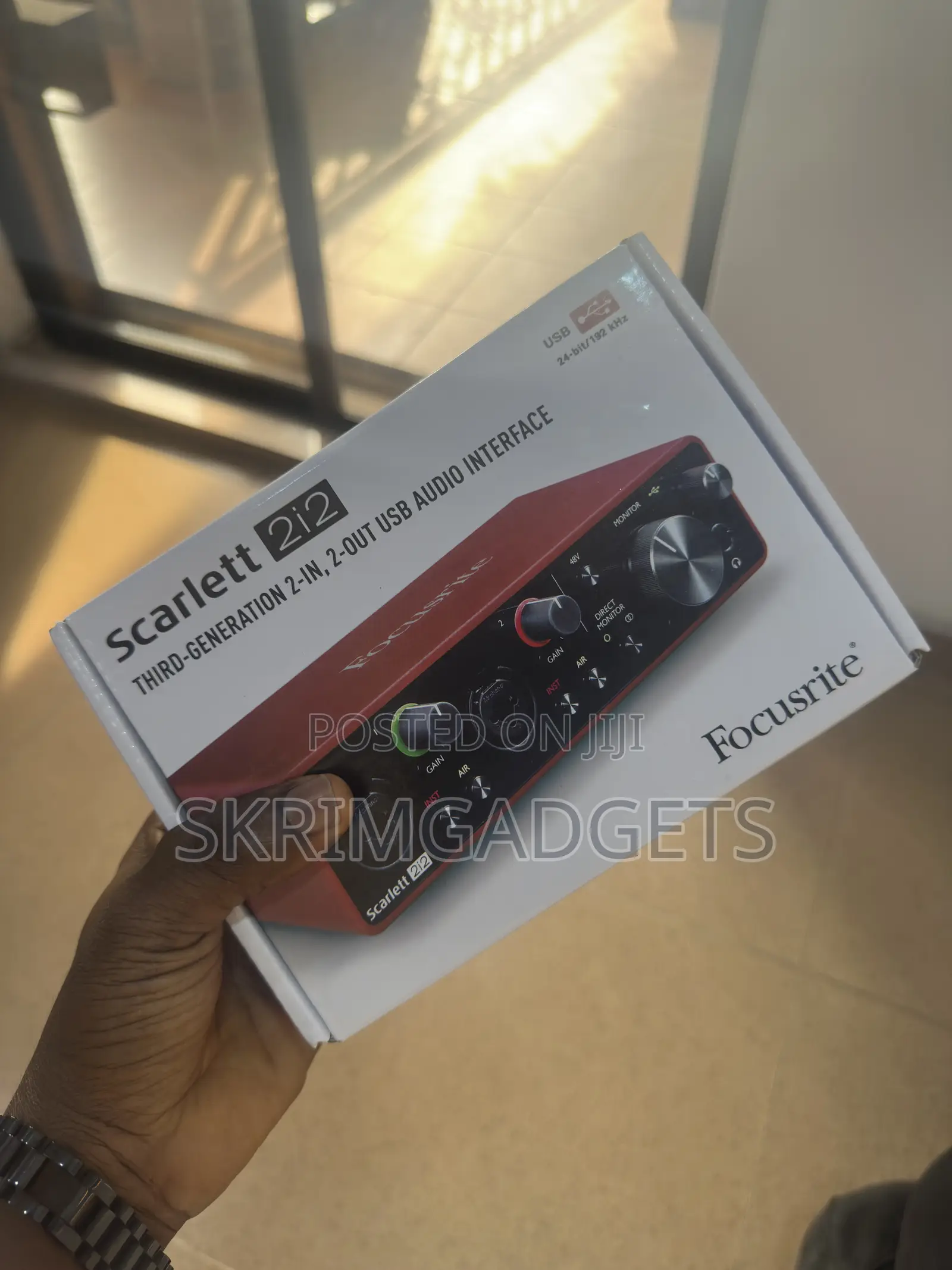 Scarlett Focusrite Sound Card