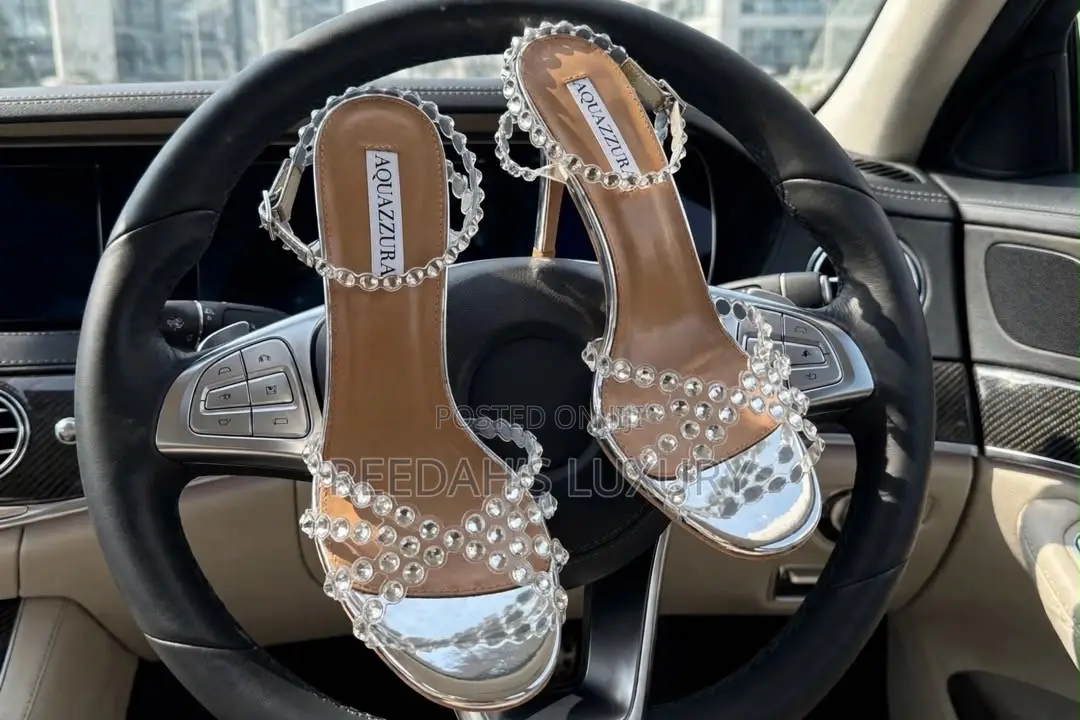 Aquazzura Crystal Clear Heels