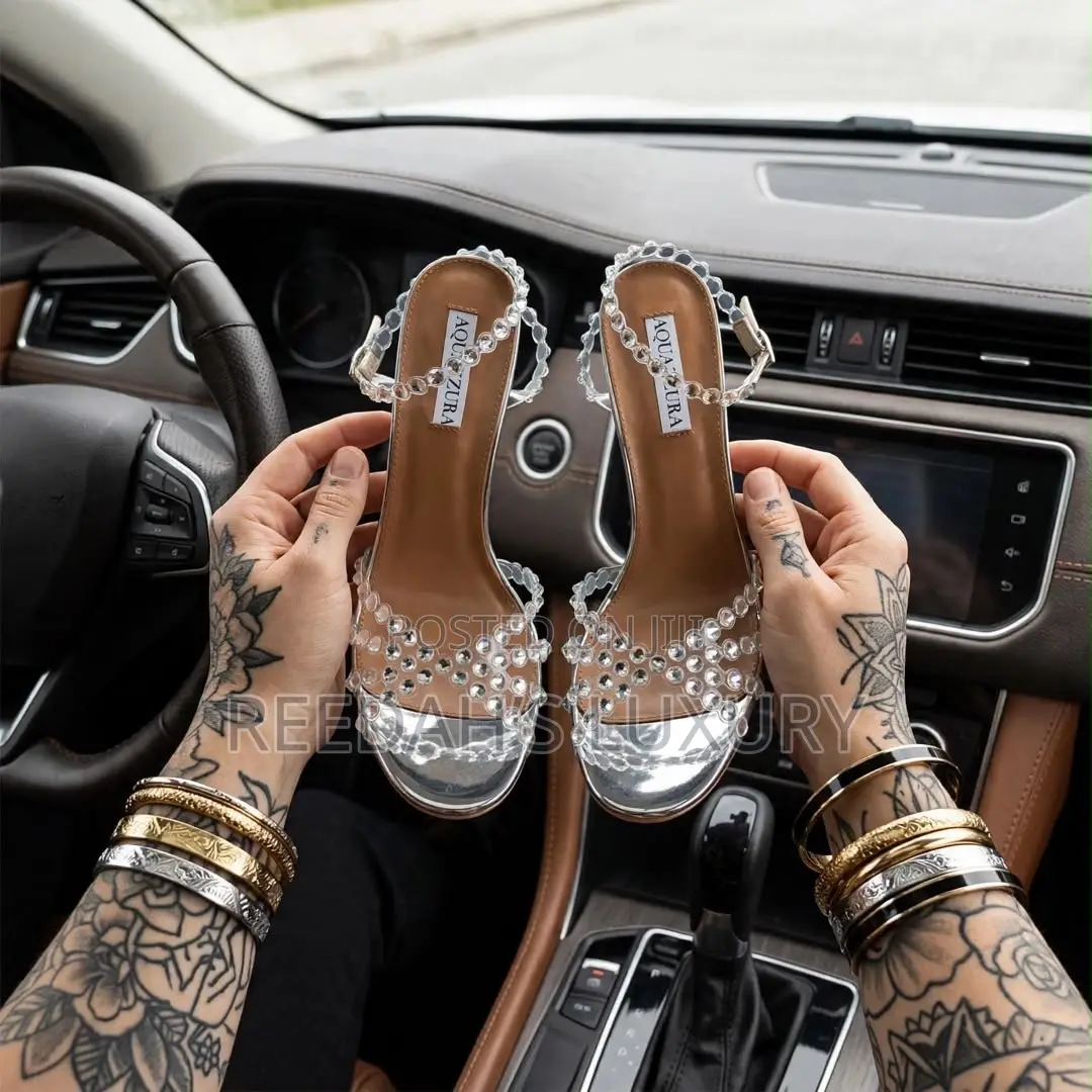 Aquazzura Crystal Clear Heels