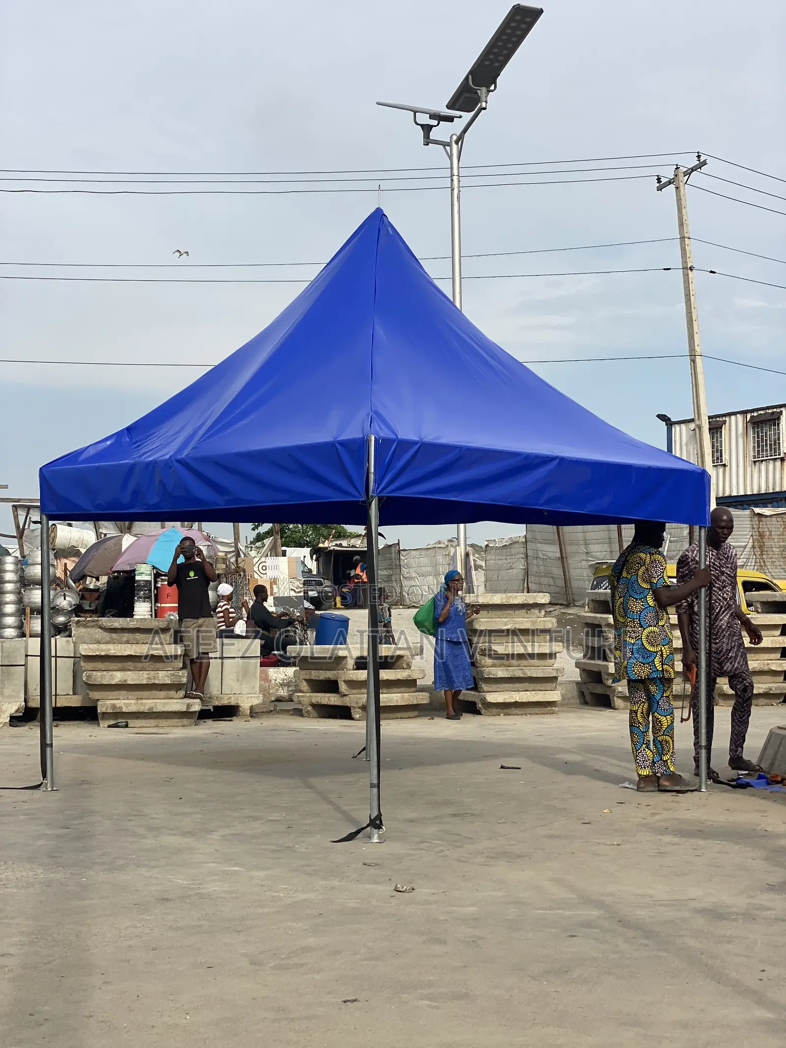 Tent With Galvanized Pipe 10feet X 10feet
