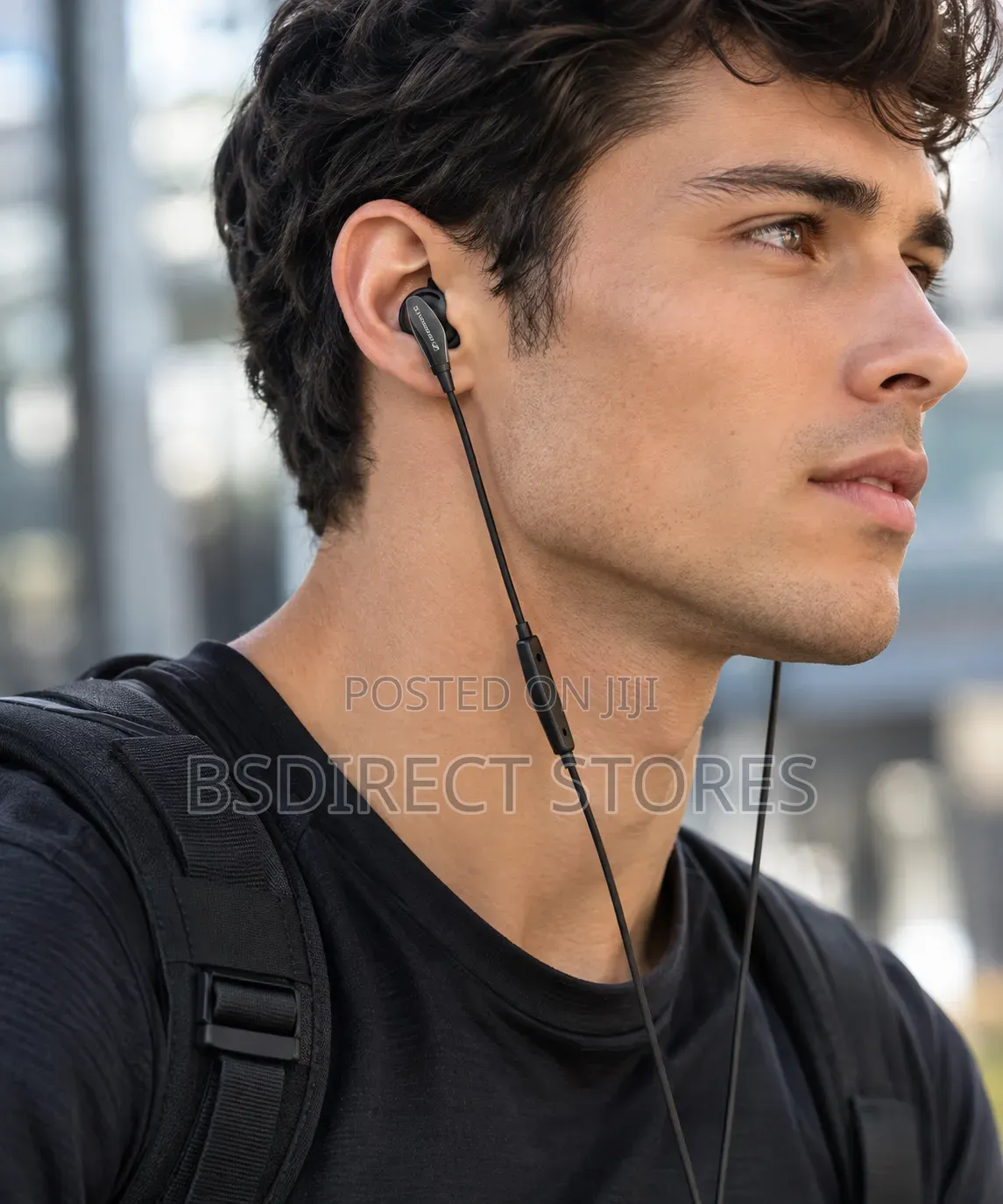 Sennheiser MX 375 in-Ear Noise Cancelling Headphones -Black