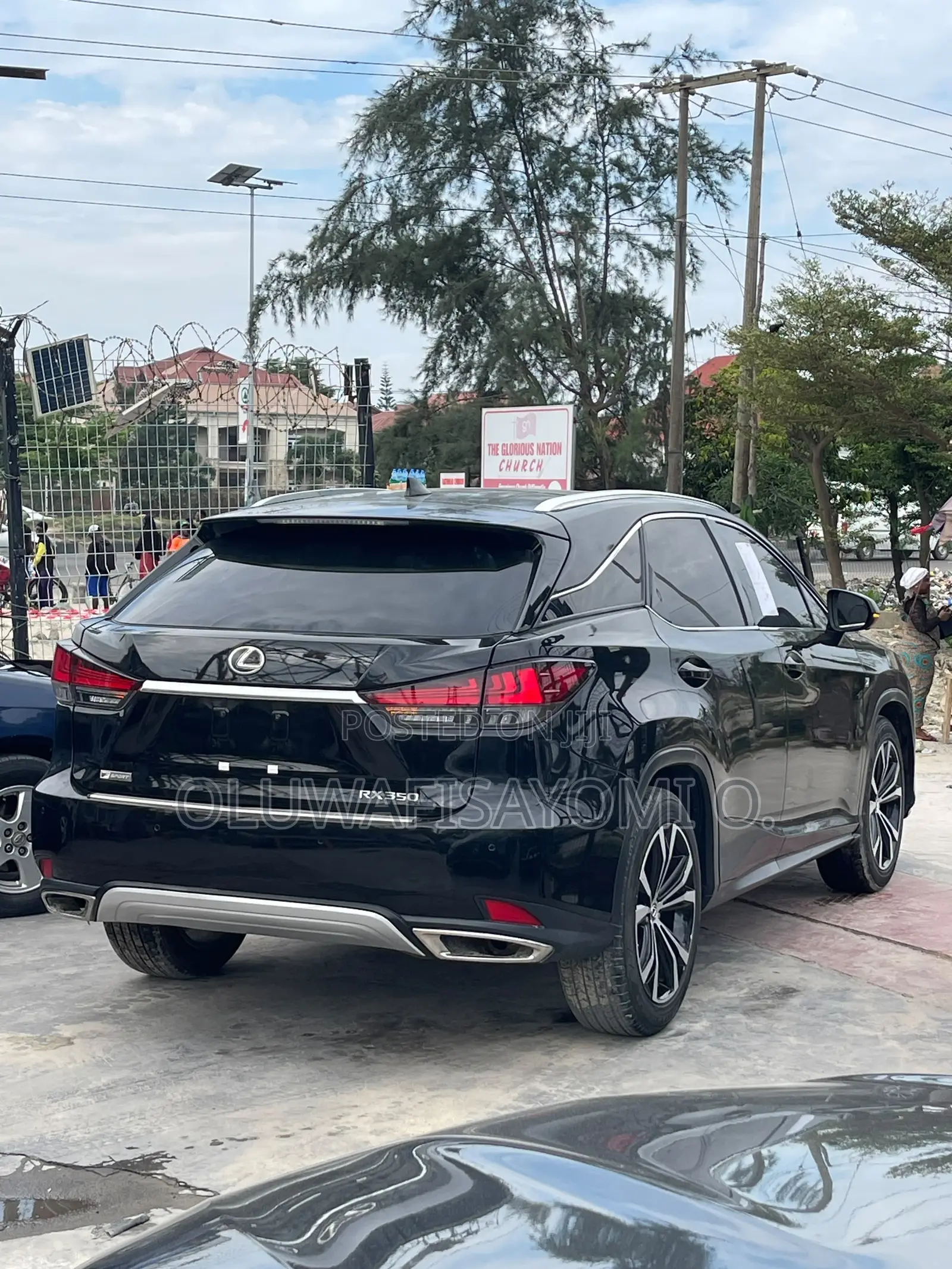 Lexus RX 350 F Sport AWD 2017 Black
