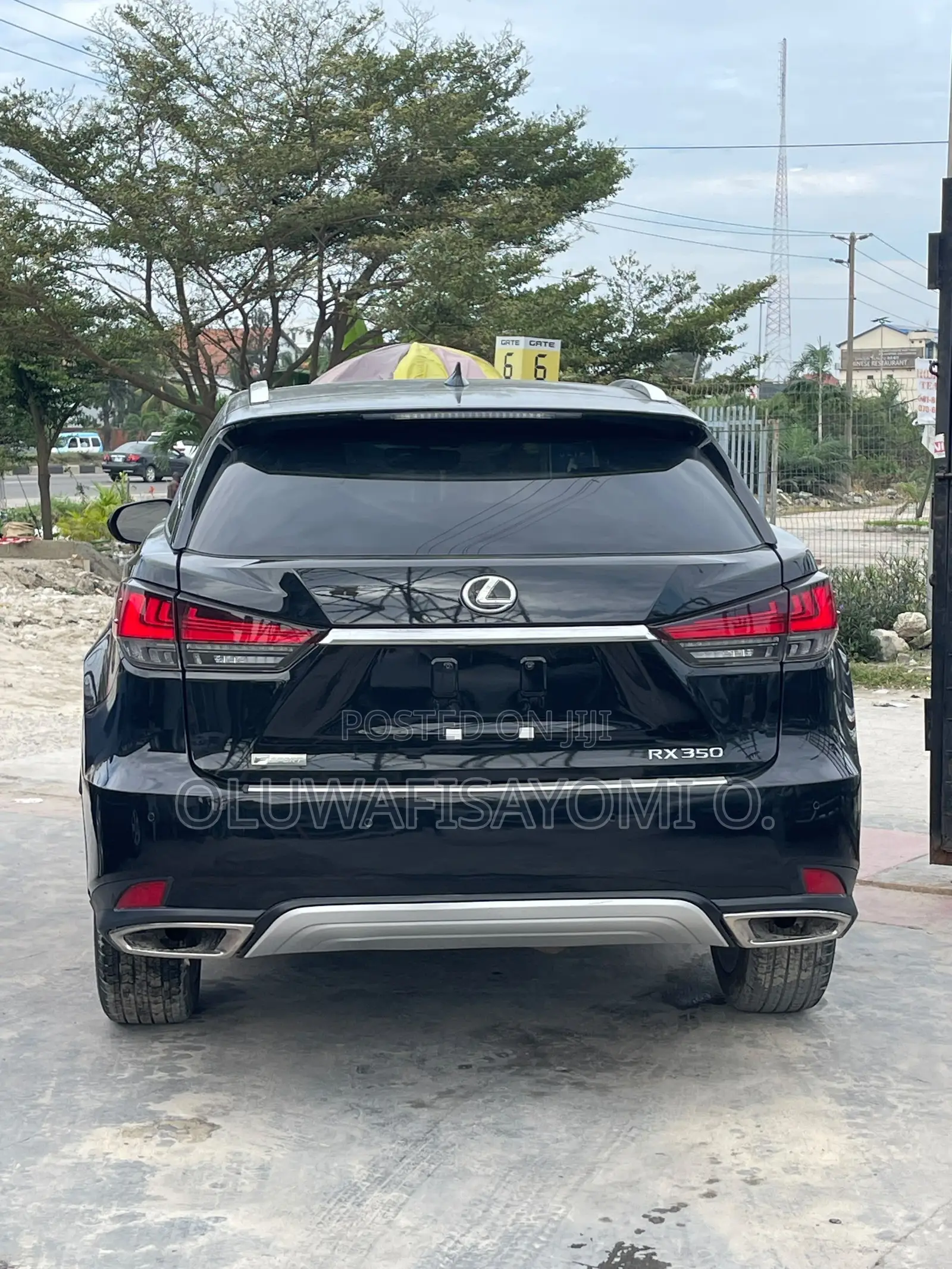 Lexus RX 350 F Sport AWD 2017 Black