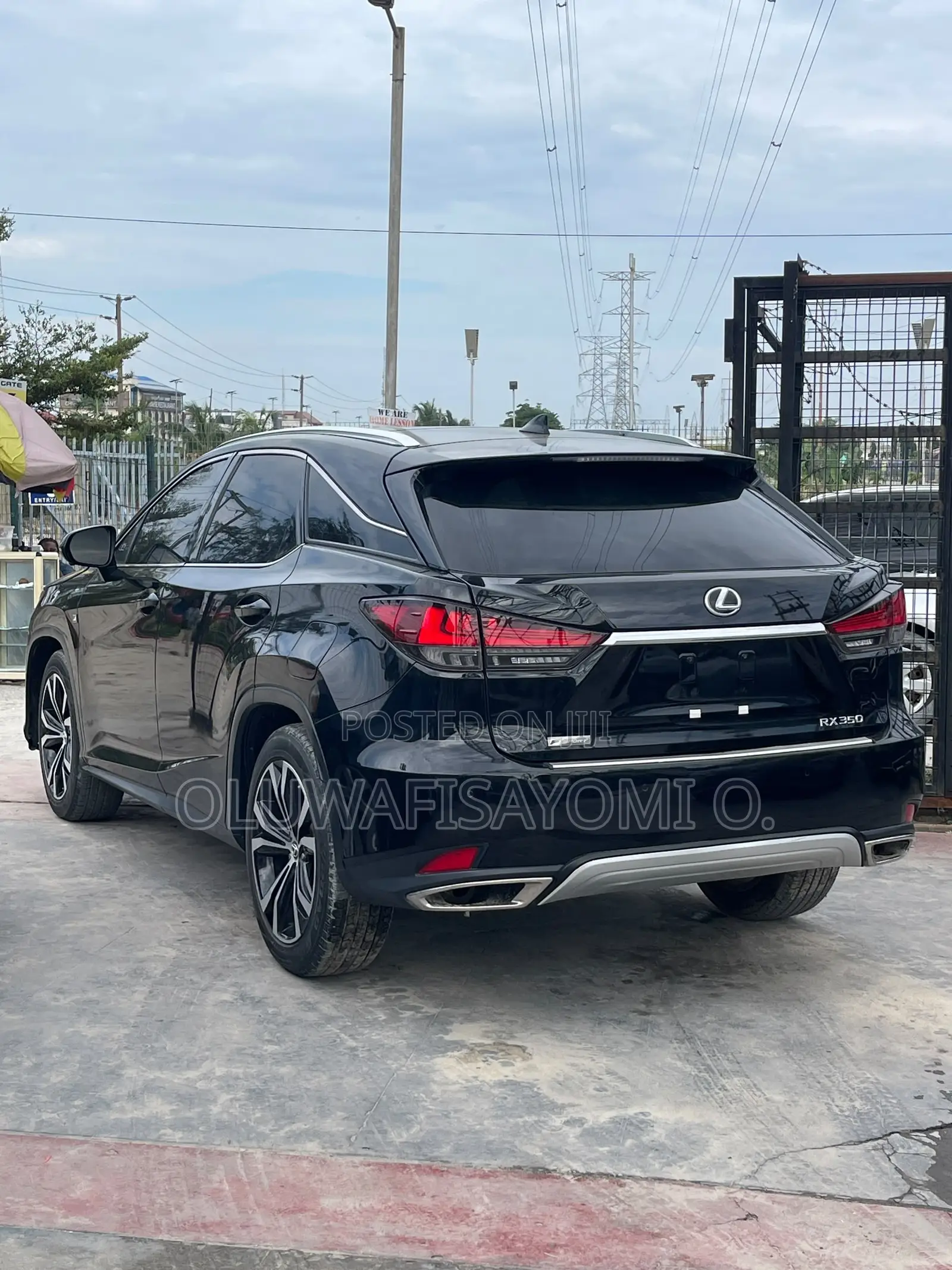Lexus RX 350 F Sport AWD 2017 Black