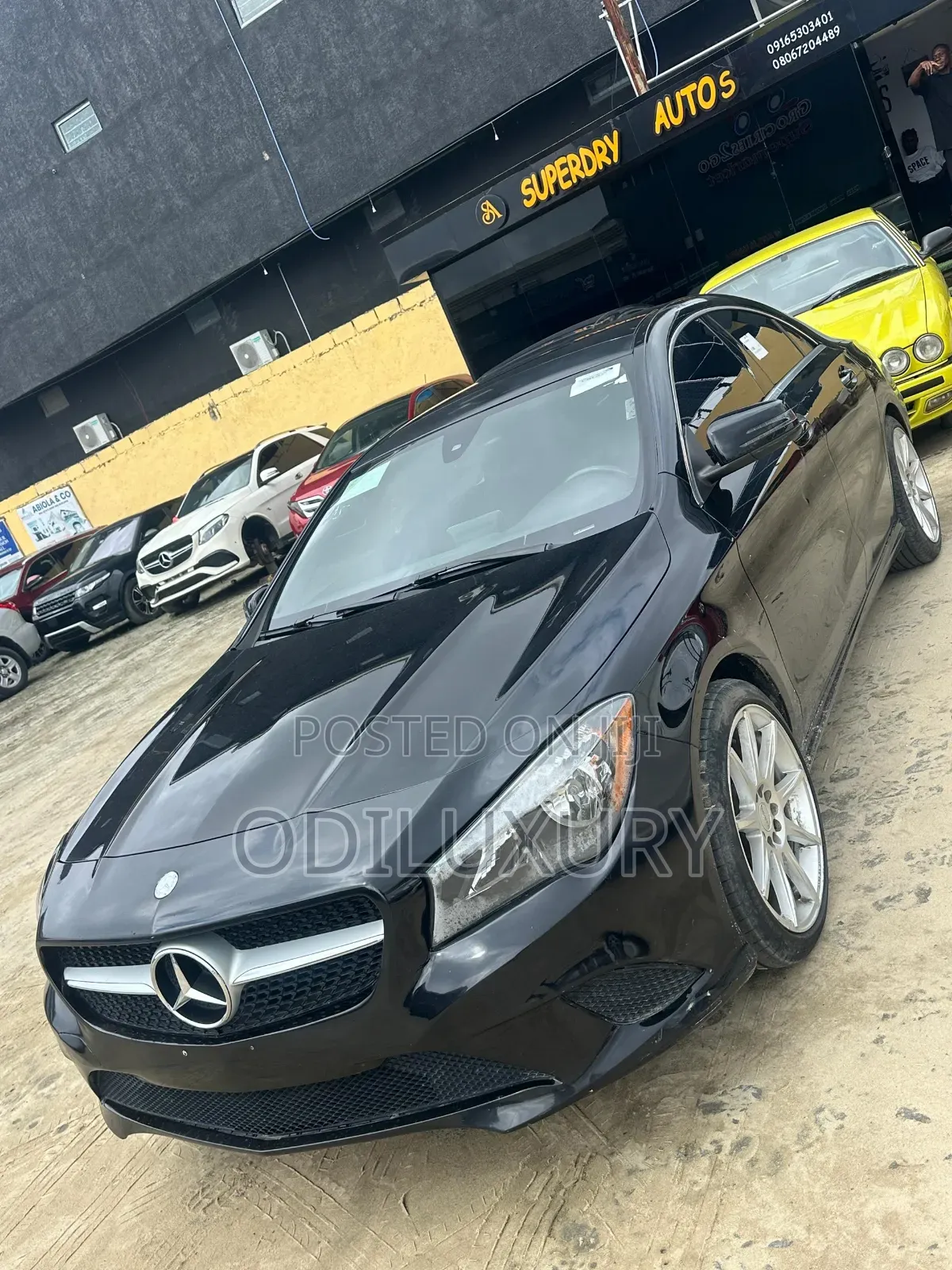 Mercedes-Benz CLA-Class 2015 Black