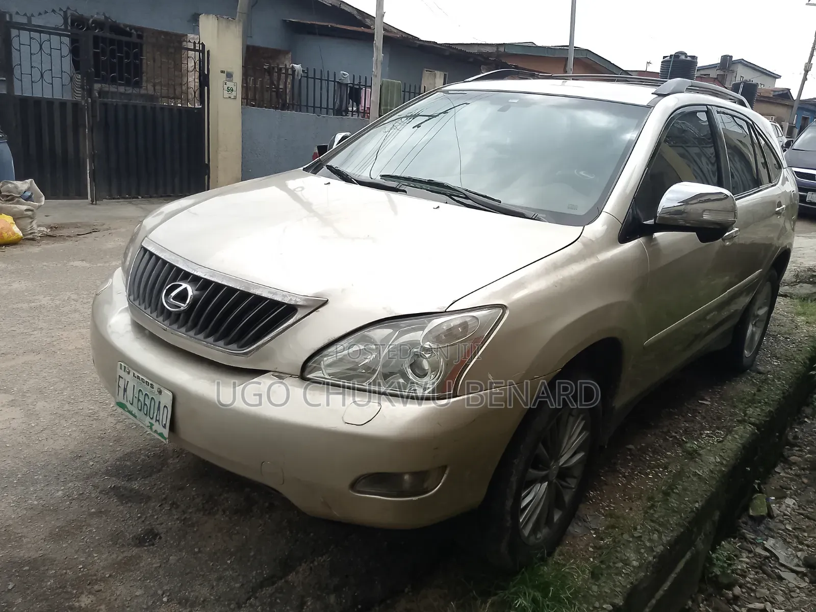 Lexus RX 2007 Gold