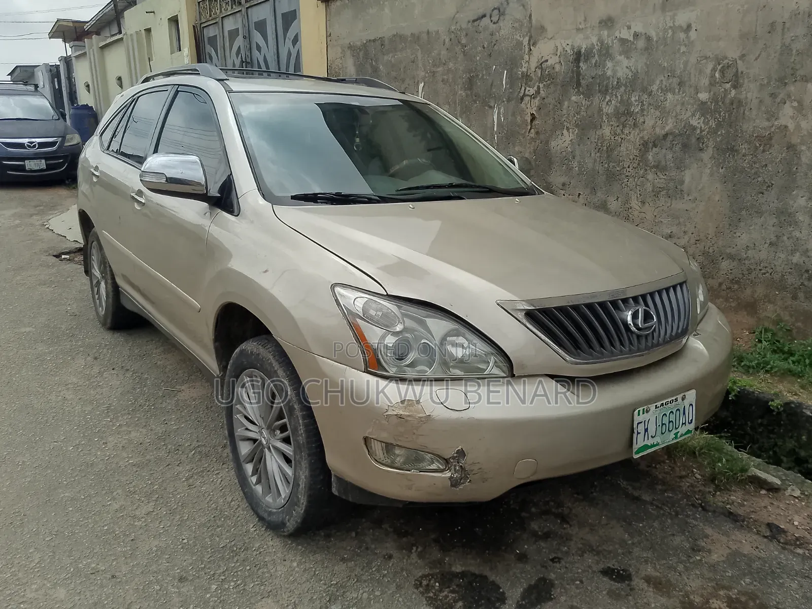 Lexus RX 2007 Gold
