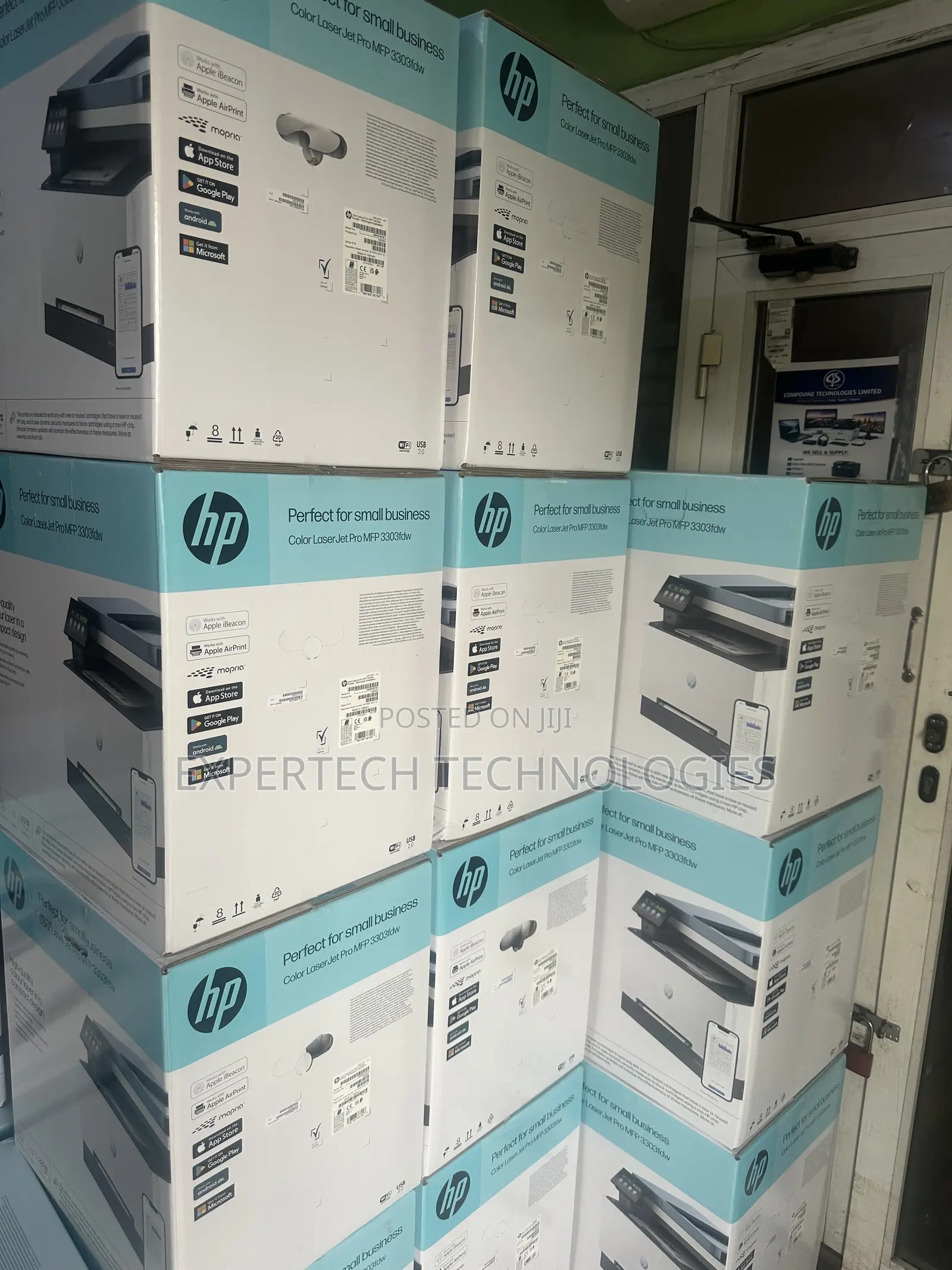 HP Colour Laserjet Pro 3303fdw Multifunction Printer (499m8a)