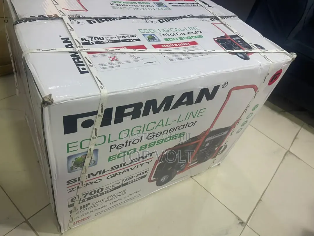 Firman ECO8990ES 6.7KVA Petrol Generator