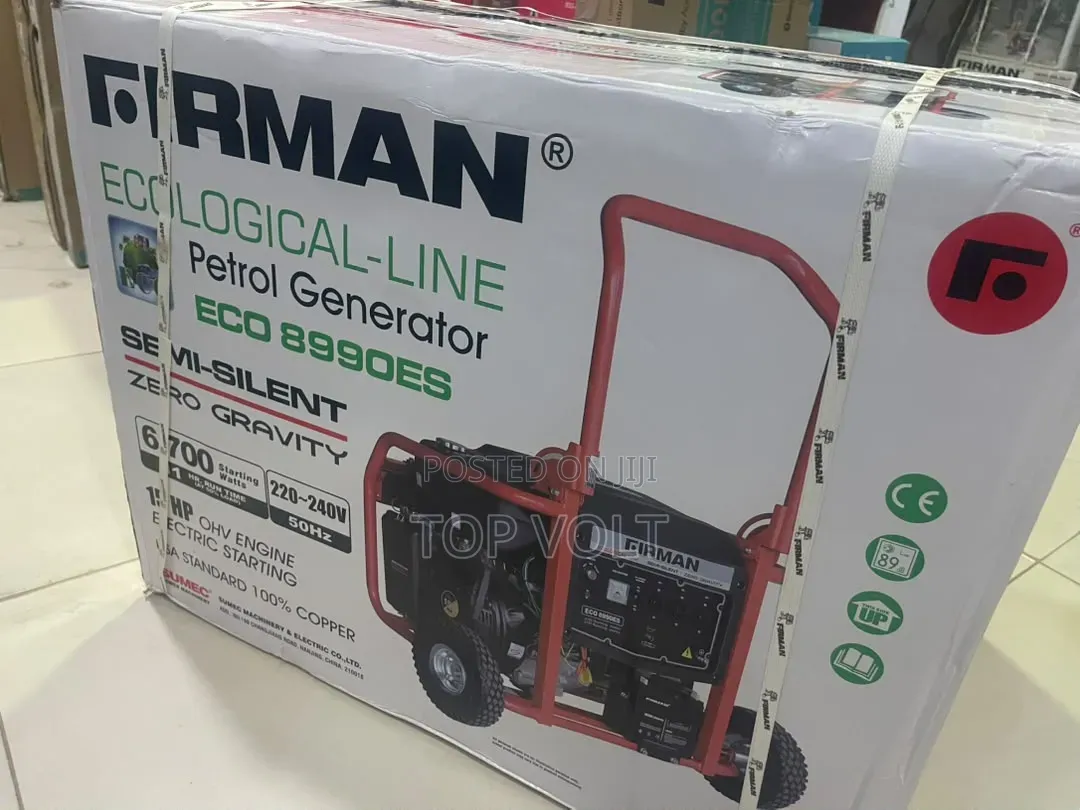 Firman ECO8990ES 6.7KVA Petrol Generator